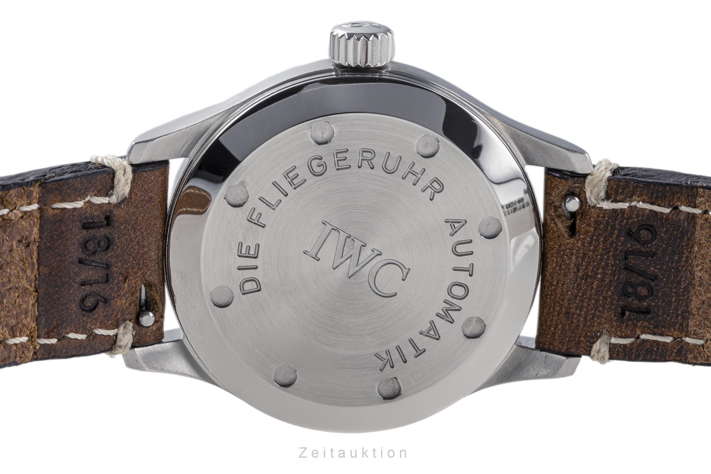 IWC Schaffhausen Pilot Mark XII Automatik Edelstahl Herrenuhr Ref. 3241 [2303159]