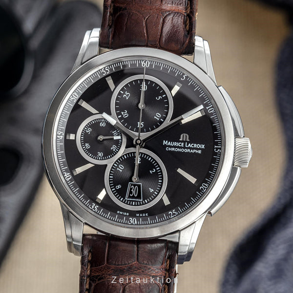 Maurice Lacroix Pontos cronografo acciaio automatismo orologio da uomo PT6178/88  [2303168]