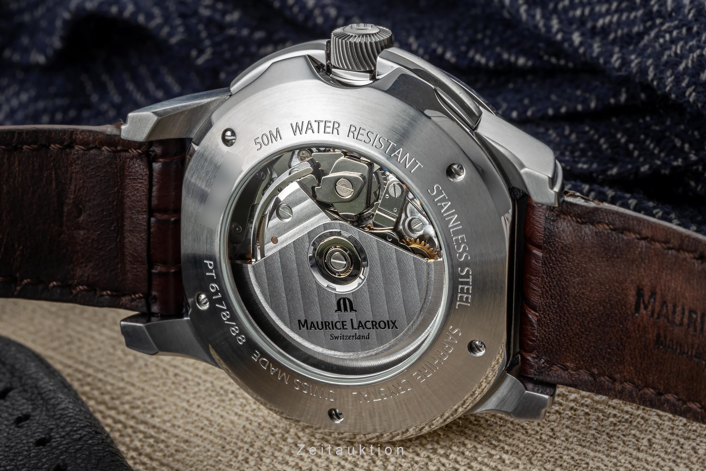 Maurice Lacroix Pontos cronografo acciaio automatismo orologio da uomo PT6178/88  [2303168]