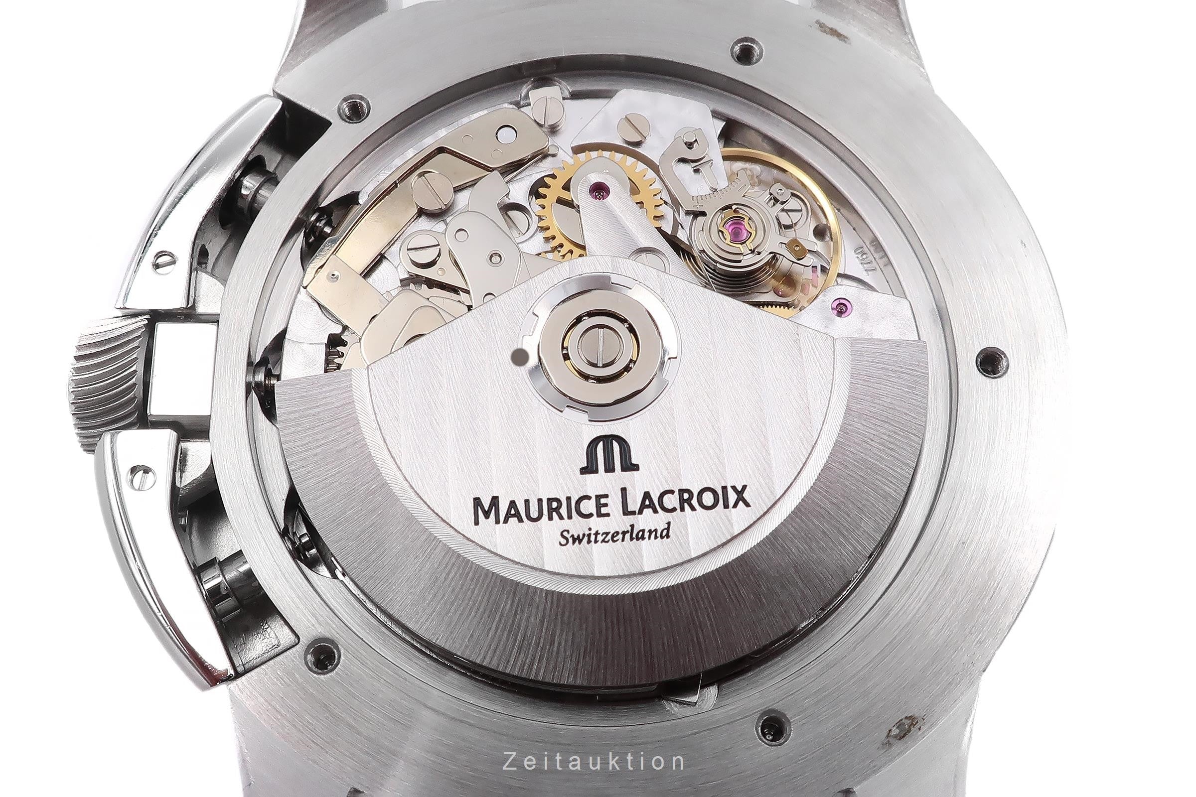 マリアンボレ6点 Maurice Lacroix Pontos chronograph steel automatic Ref. PT6178/88