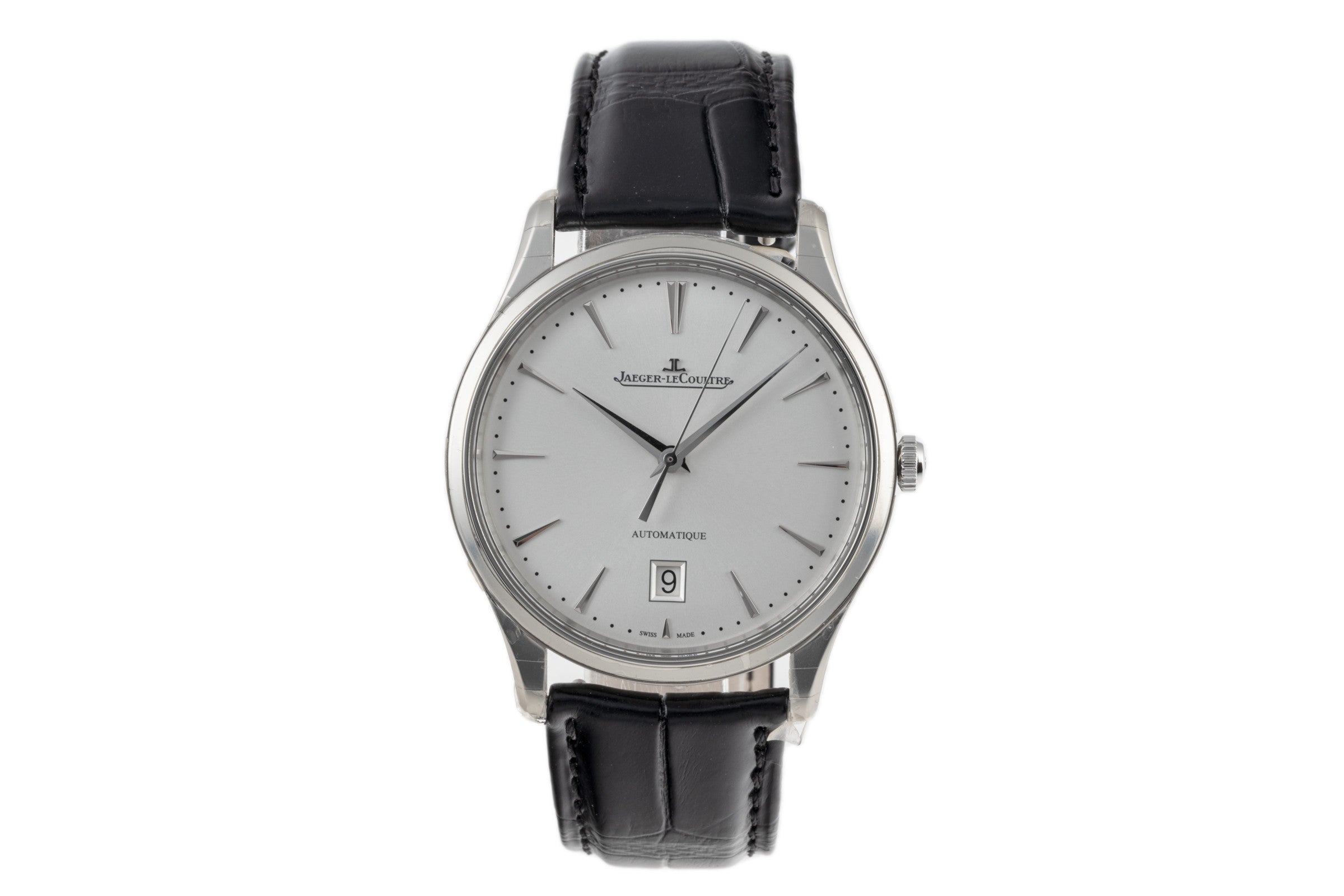 Jaeger LeCoultre Master Ultra Thin acier automatique montre pour hommes Q1238420, 109.8.37.S LP: 10300EUR  [2303181]