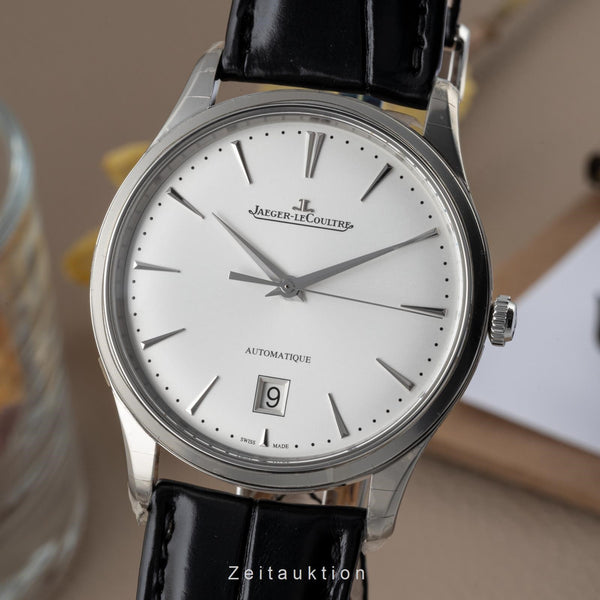 Jaeger LeCoultre Master Ultra Thin acier automatique montre pour hommes Q1238420, 109.8.37.S LP: 10300EUR  [2303181]