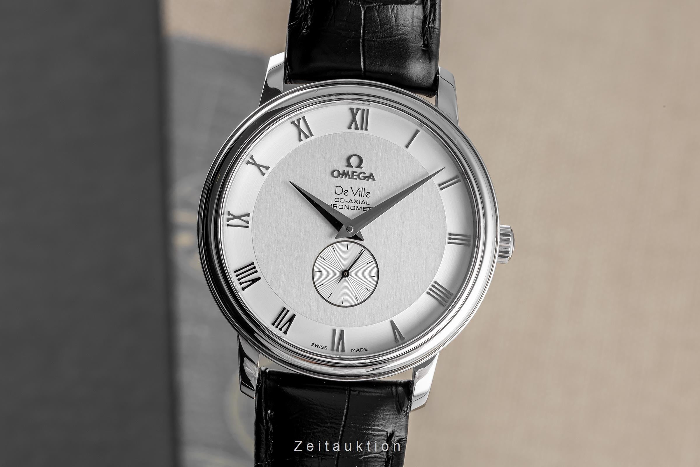 Omega De Ville steel automatic men's watch 4813.30.01, 168.1070  [2303182]