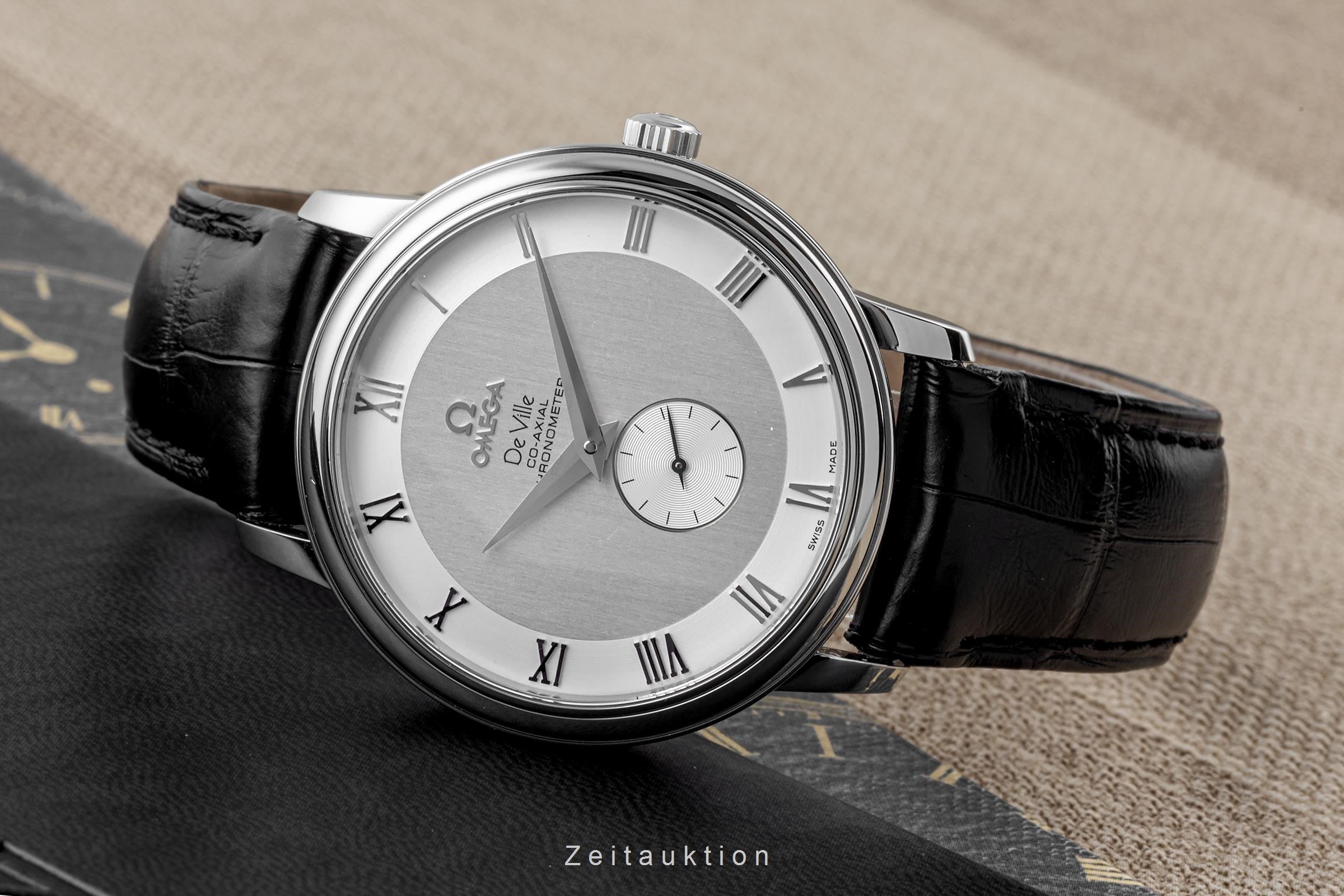 Omega De Ville steel automatic men's watch 4813.30.01, 168.1070  [2303182]