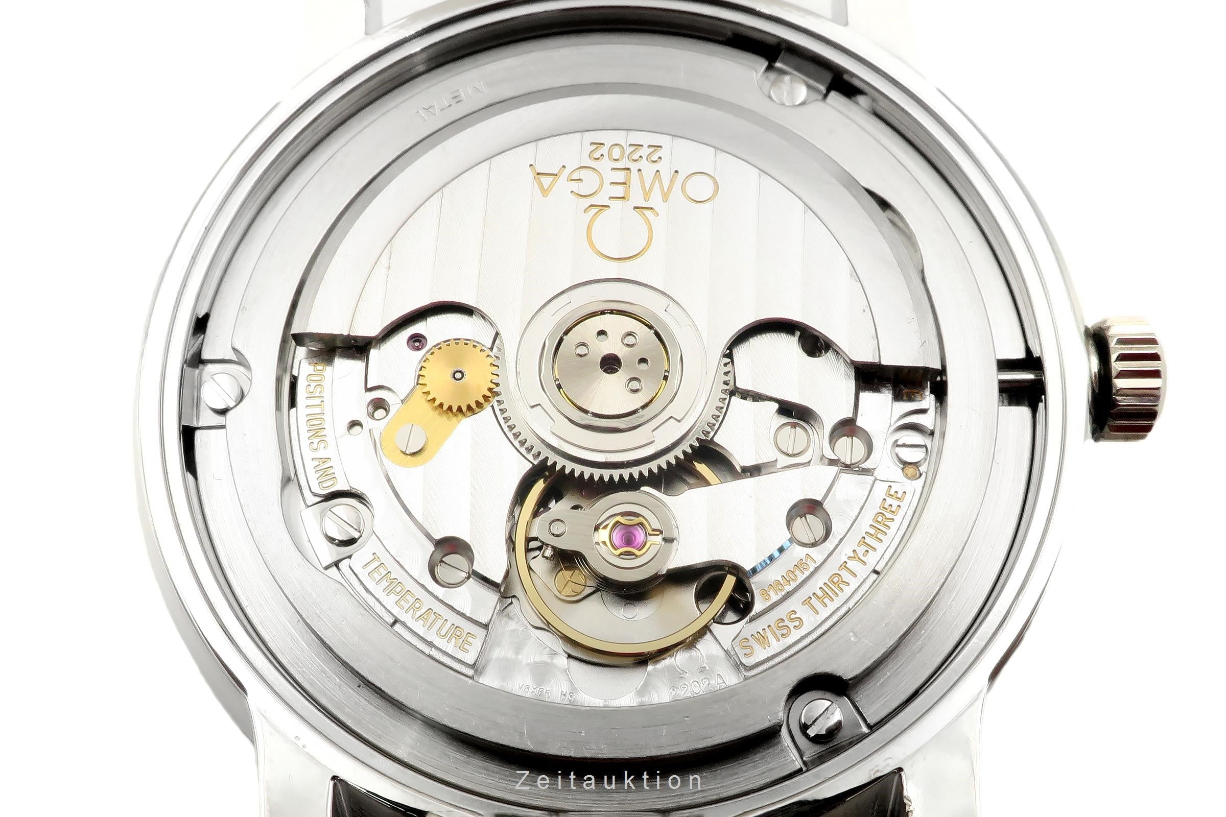 Omega De Ville steel automatic men's watch 4813.30.01, 168.1070  [2303182]