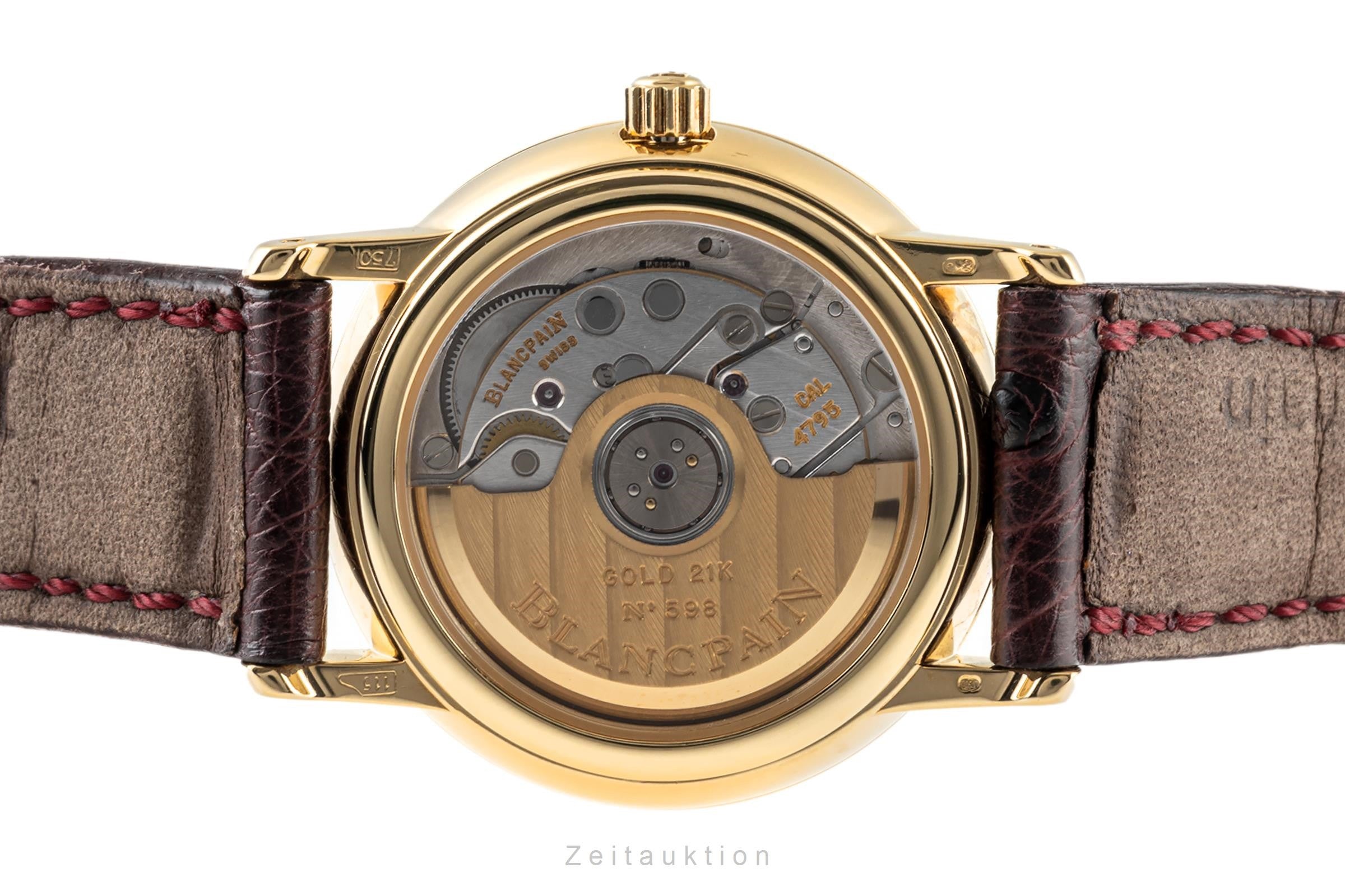 Blancpain Villeret or 18 ct automatique montre pour femmes 4795  [2303219]