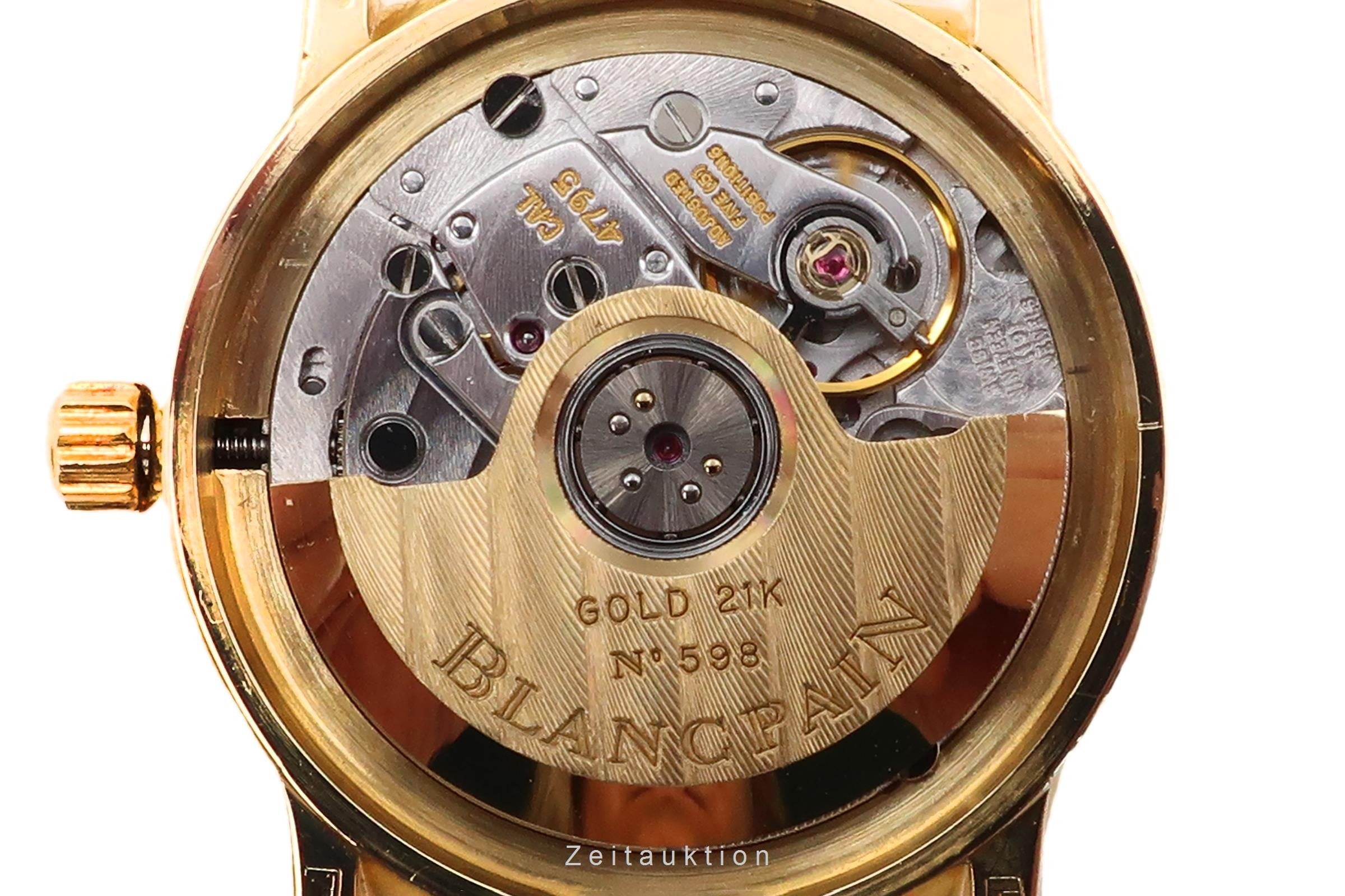 Blancpain Villeret or 18 ct automatique montre pour femmes 4795  [2303219]