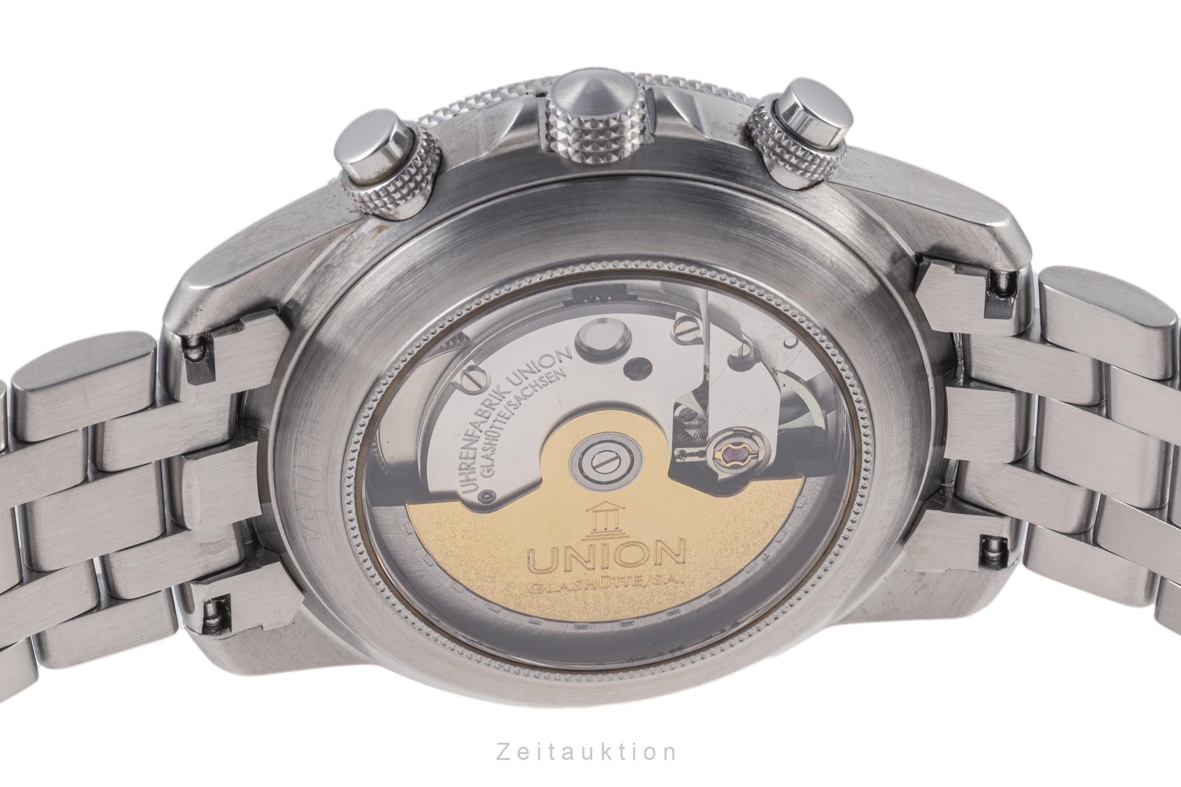 Union Glashütte Tradition Flieger chronograph steel automatic men's watch 2631074710  [2303223]