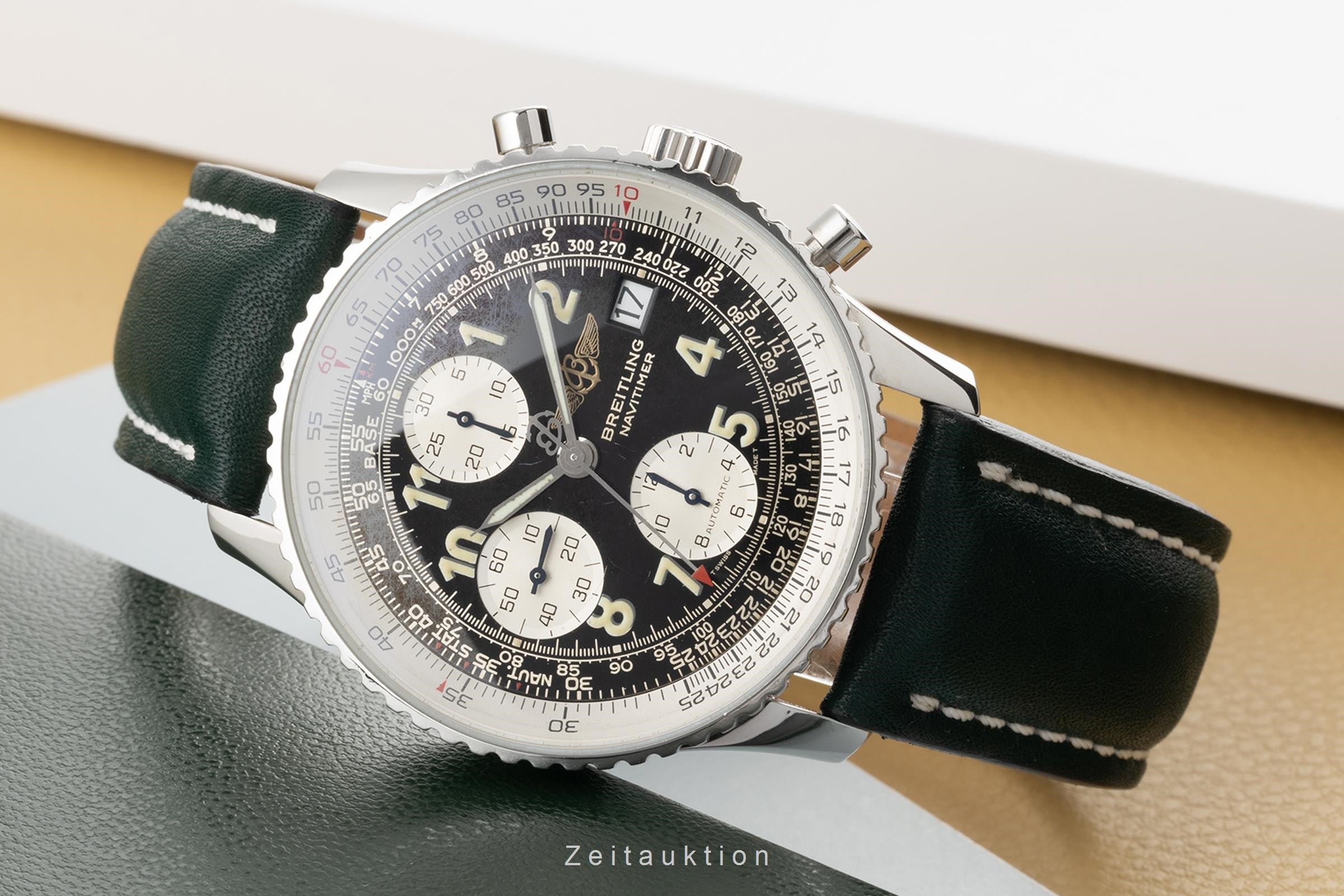 Breitling Old Navitimer II Chronograph Edelstahl Automatik Herrenuhr Ref. A13022 [2303224]