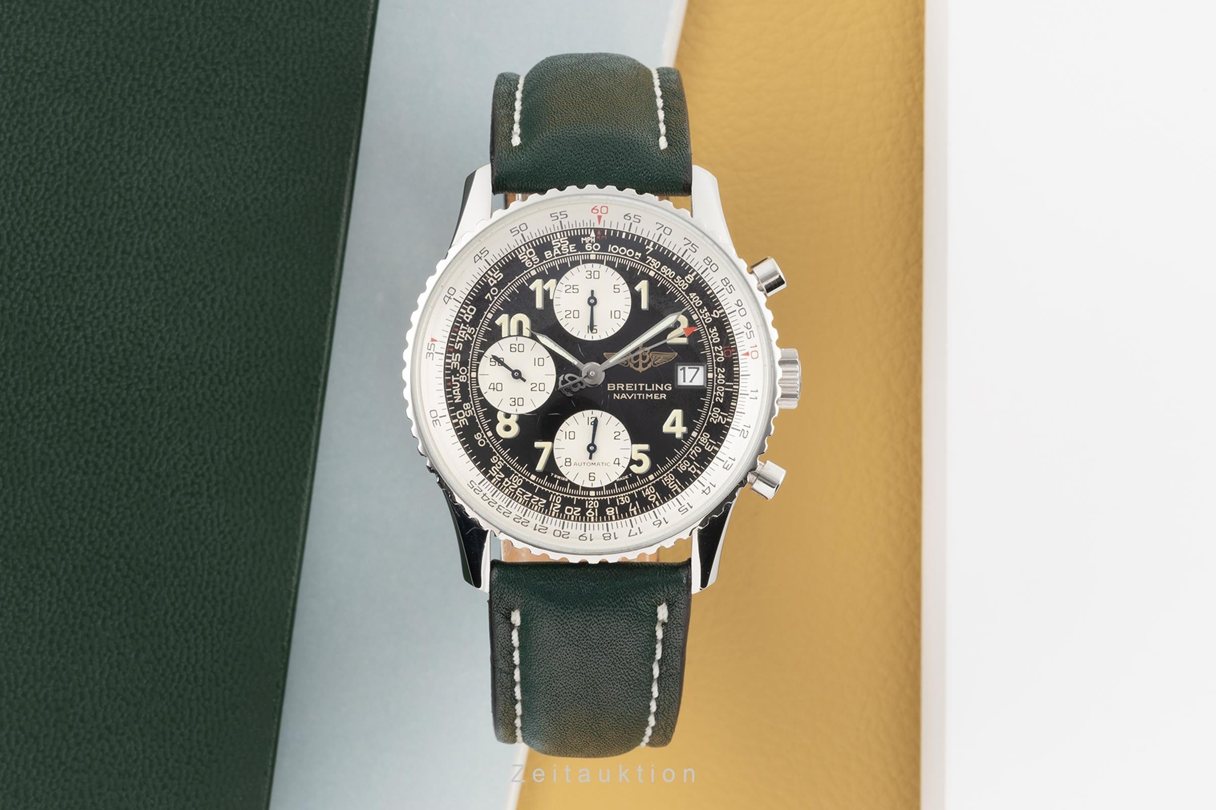 Breitling Old Navitimer II Chronograph Edelstahl Automatik Herrenuhr Ref. A13022 [2303224]