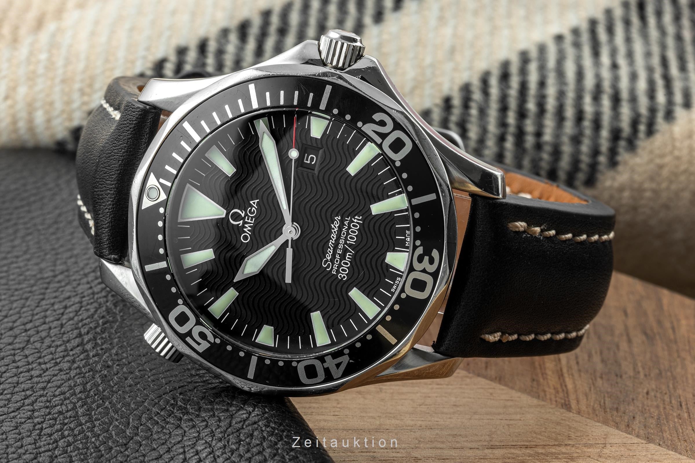 Omega Seamaster acero cuarzo reloj para caballeros 2264.50, 196.1640  [2303236]