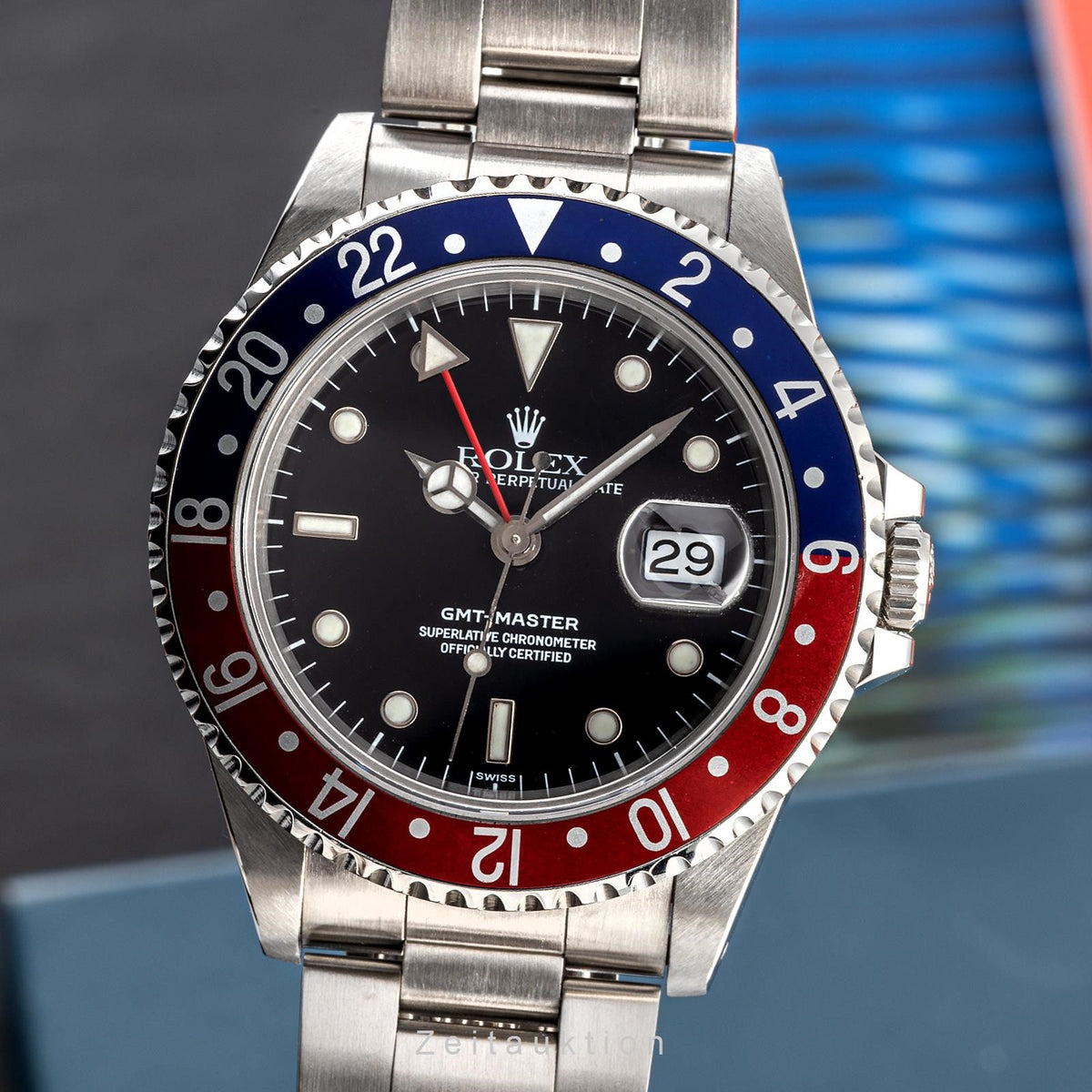 Parnis Ceramic Bezel Movimento 2813 Gmt Rolex 16710 GMT Master II