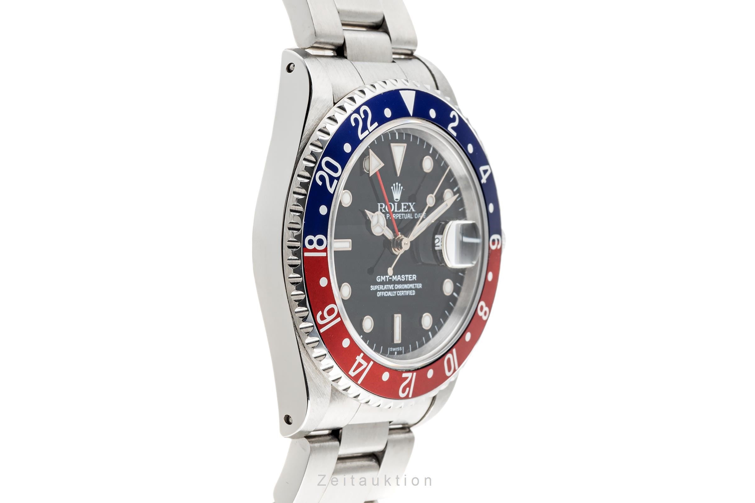 Rolex GMT-Master "Pepsi" Oyster Edelstahl Automatik Herrenuhr Ref. 16700  [2303261]