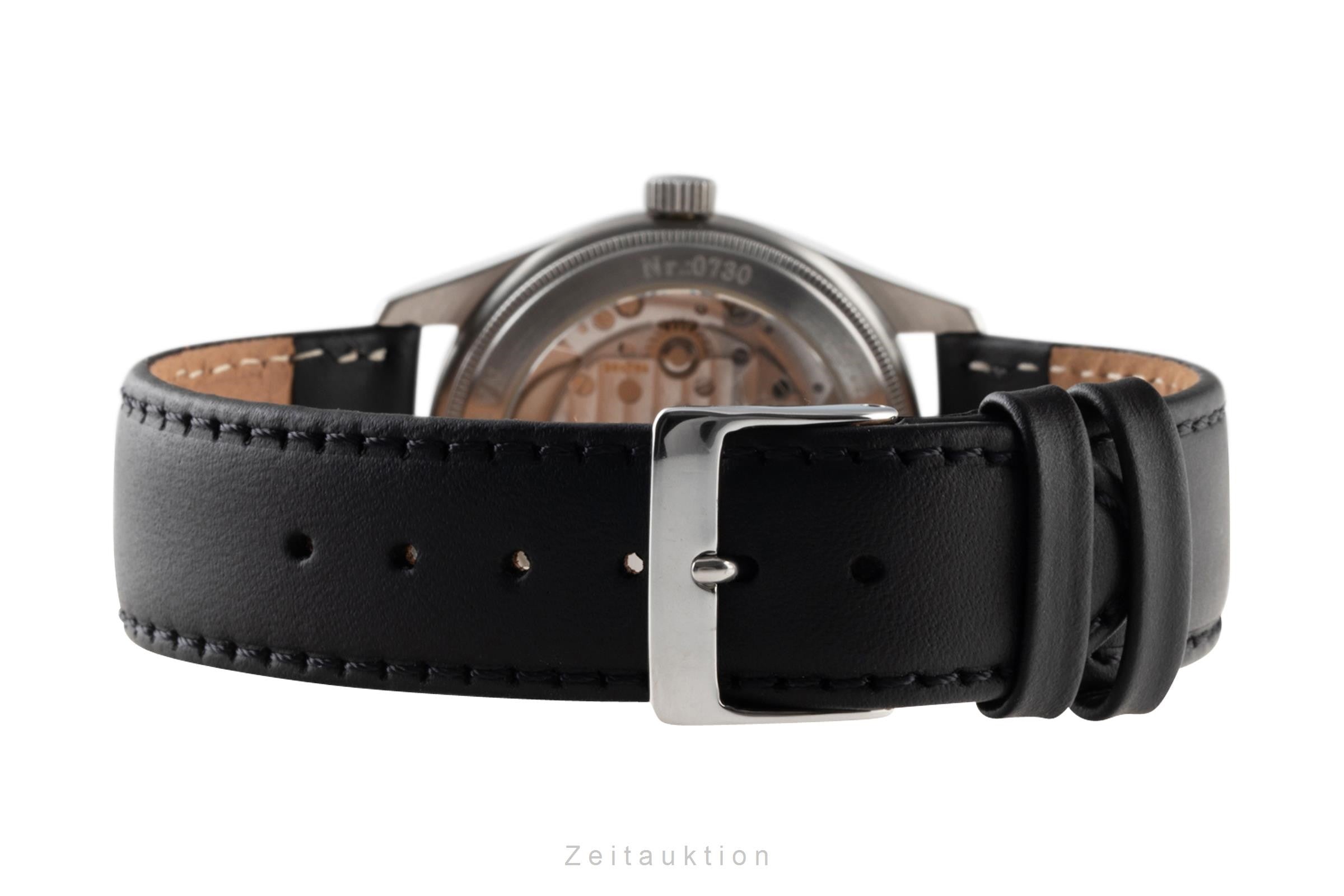 Glashütte Navigator steel automatic men's watch 1103307074  [2303283]