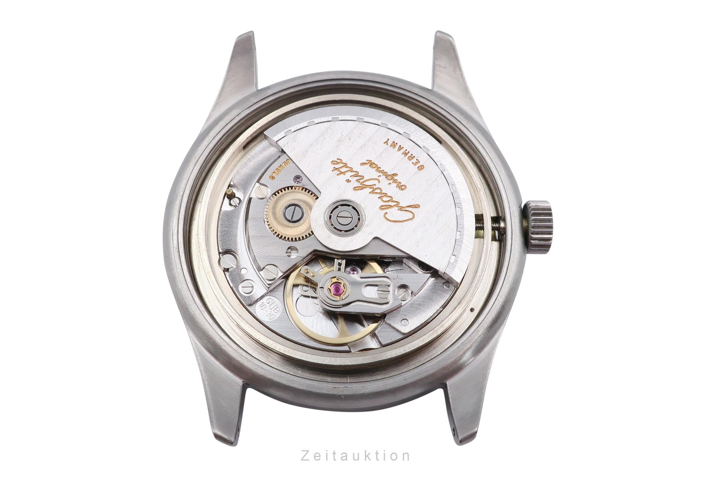 Glashütte Navigator steel automatic men's watch 1103307074  [2303283]