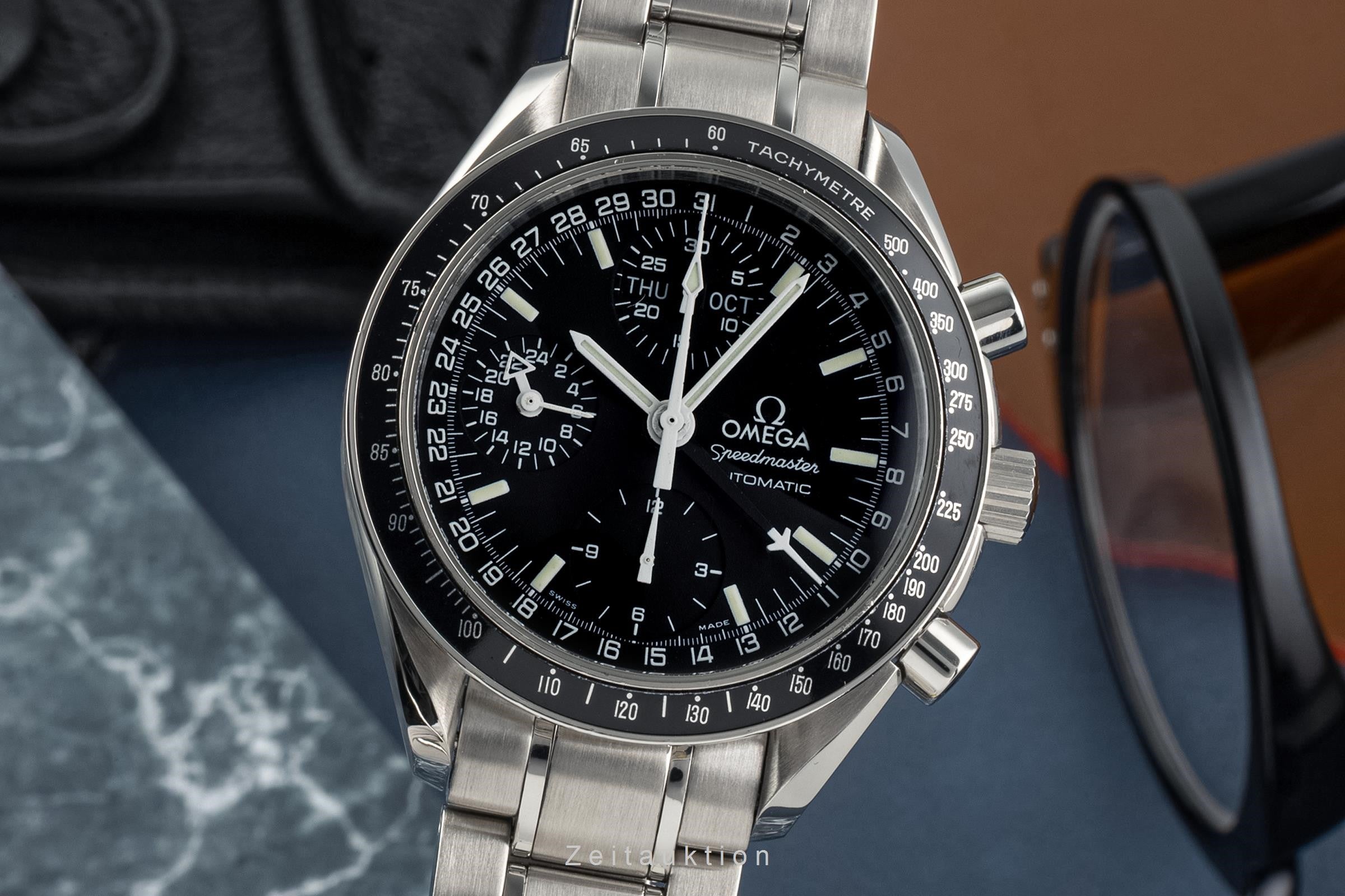 Omega Speedmaster chronograph steel automatic men's watch 3520.50.00, 175.0084 LP: 5900EUR  [2303290]