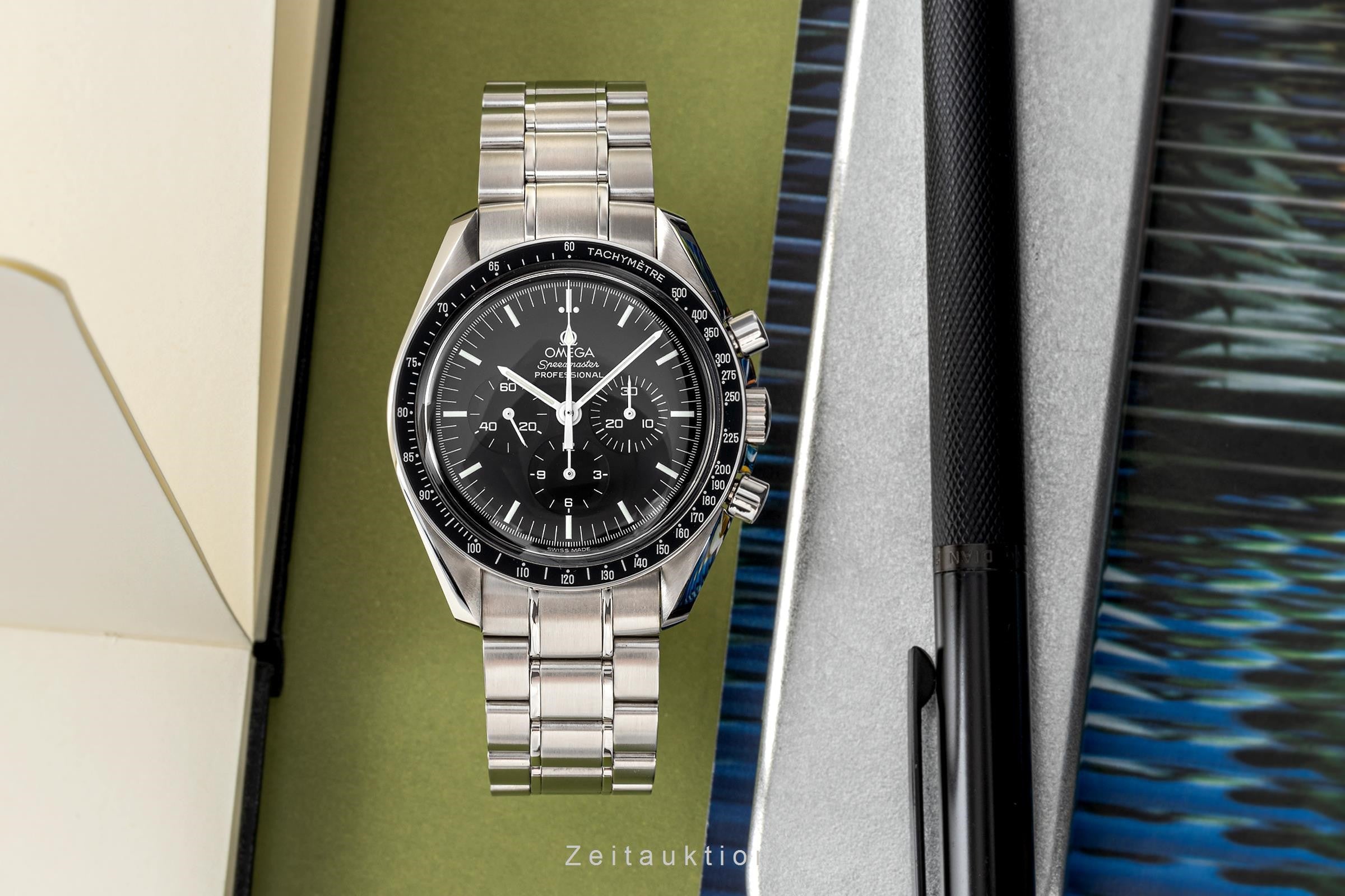 Omega Speedmaster Moonwatch chronograph steel manual winding men's watch 3574.51.00 Limited  [2303297]