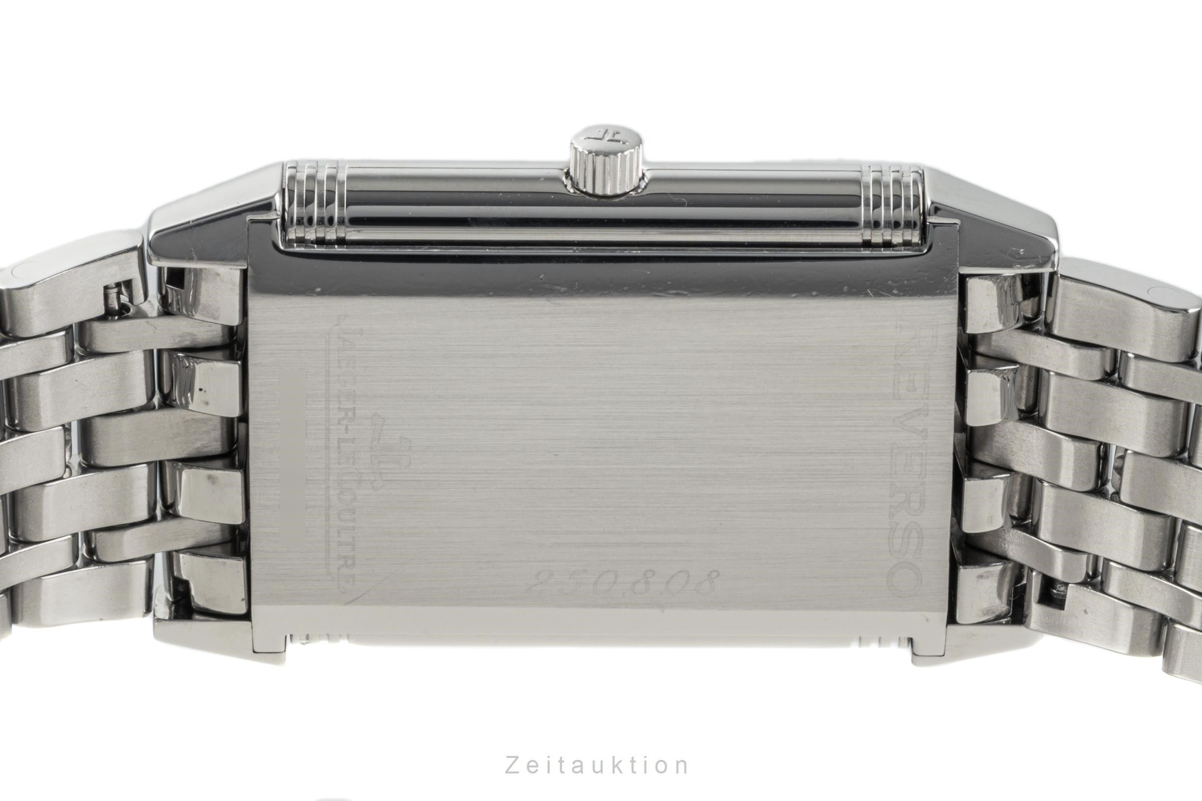 Jaeger LeCoultre Reverso acciaio quarzo orologio da uomo Q2518420, 250.8.08 LP: 8700EUR  [2303303]