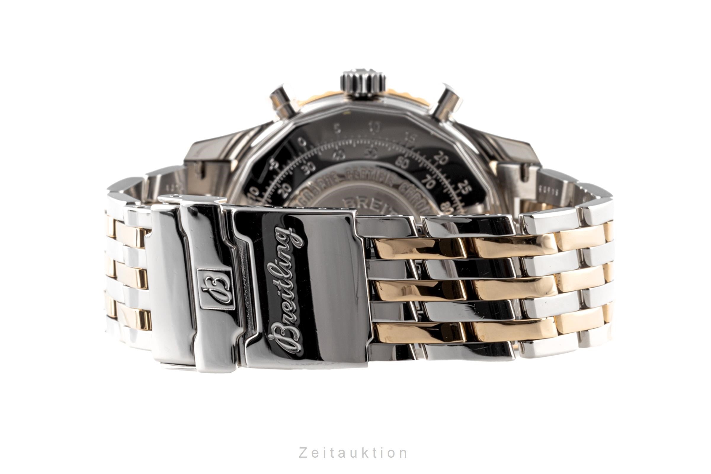 Breitling Navitimer chronograph steel / gold automatic men's watch D23322 LP: 7750EUR  [2303340]