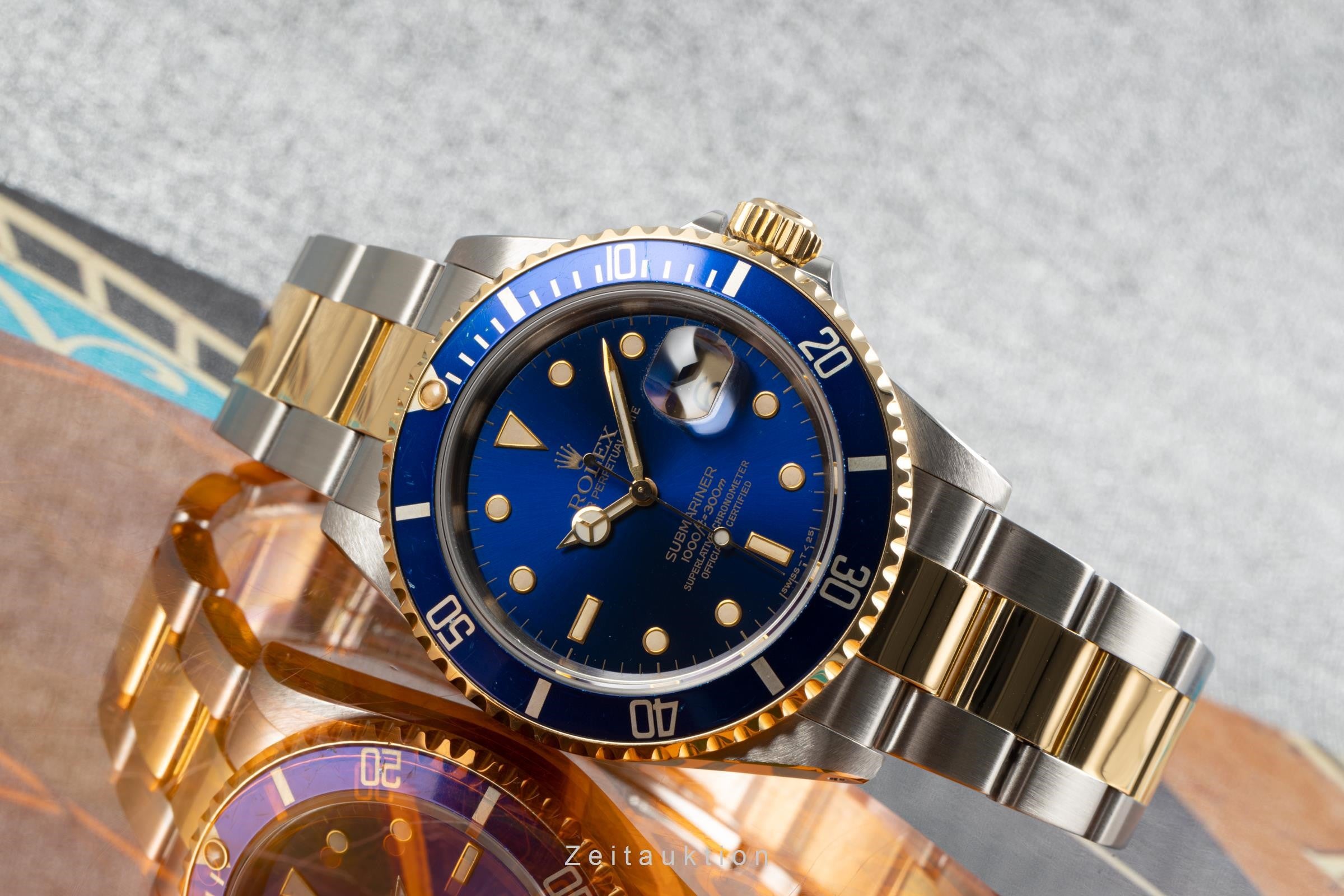 Rolex Submariner Date Stahl / Gold Automatik Oyster Perpetual 16613 VP: 15350 € [2303344]