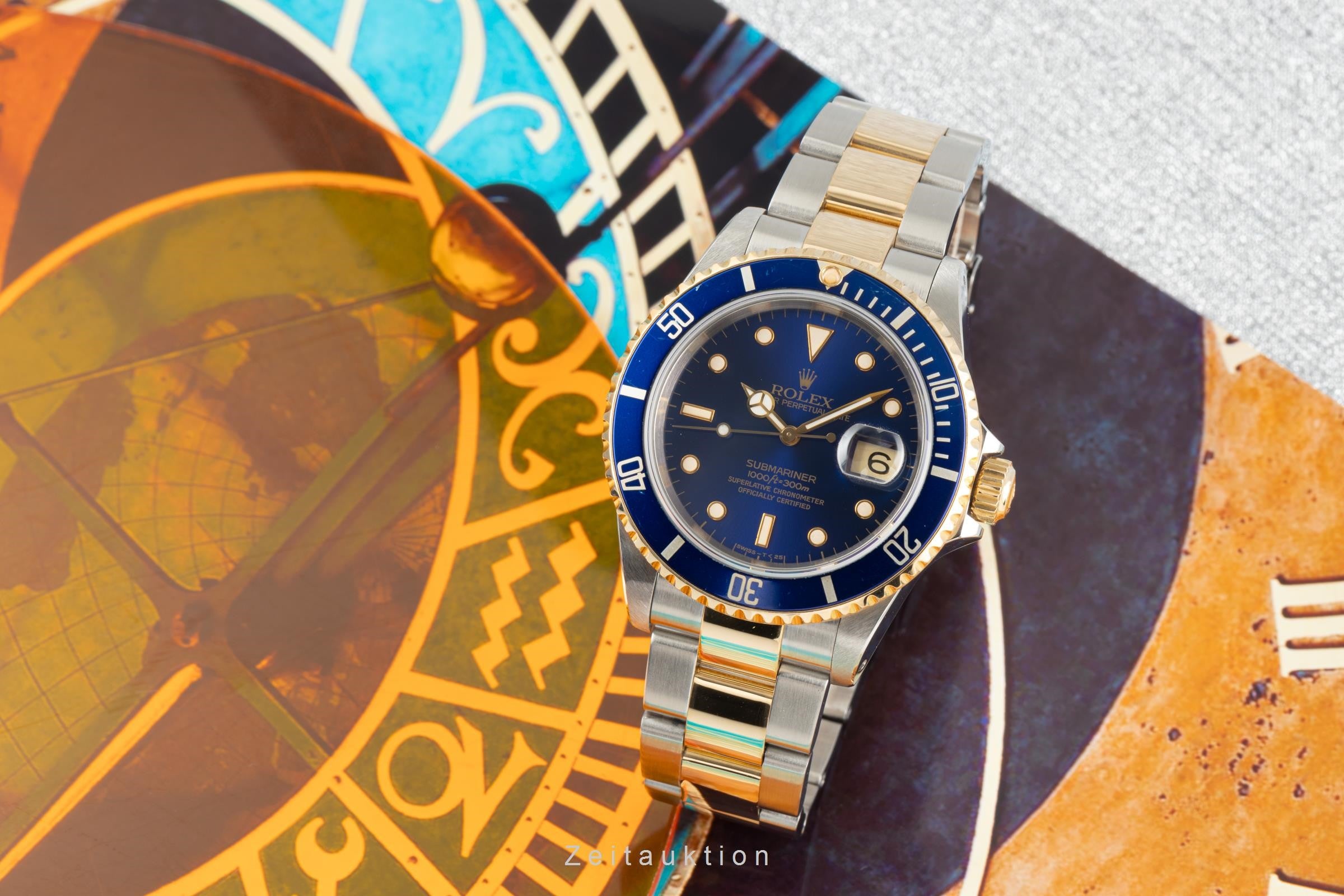 Rolex Submariner Date Stahl / Gold Automatik Oyster Perpetual 16613 VP: 15350 € [2303344]