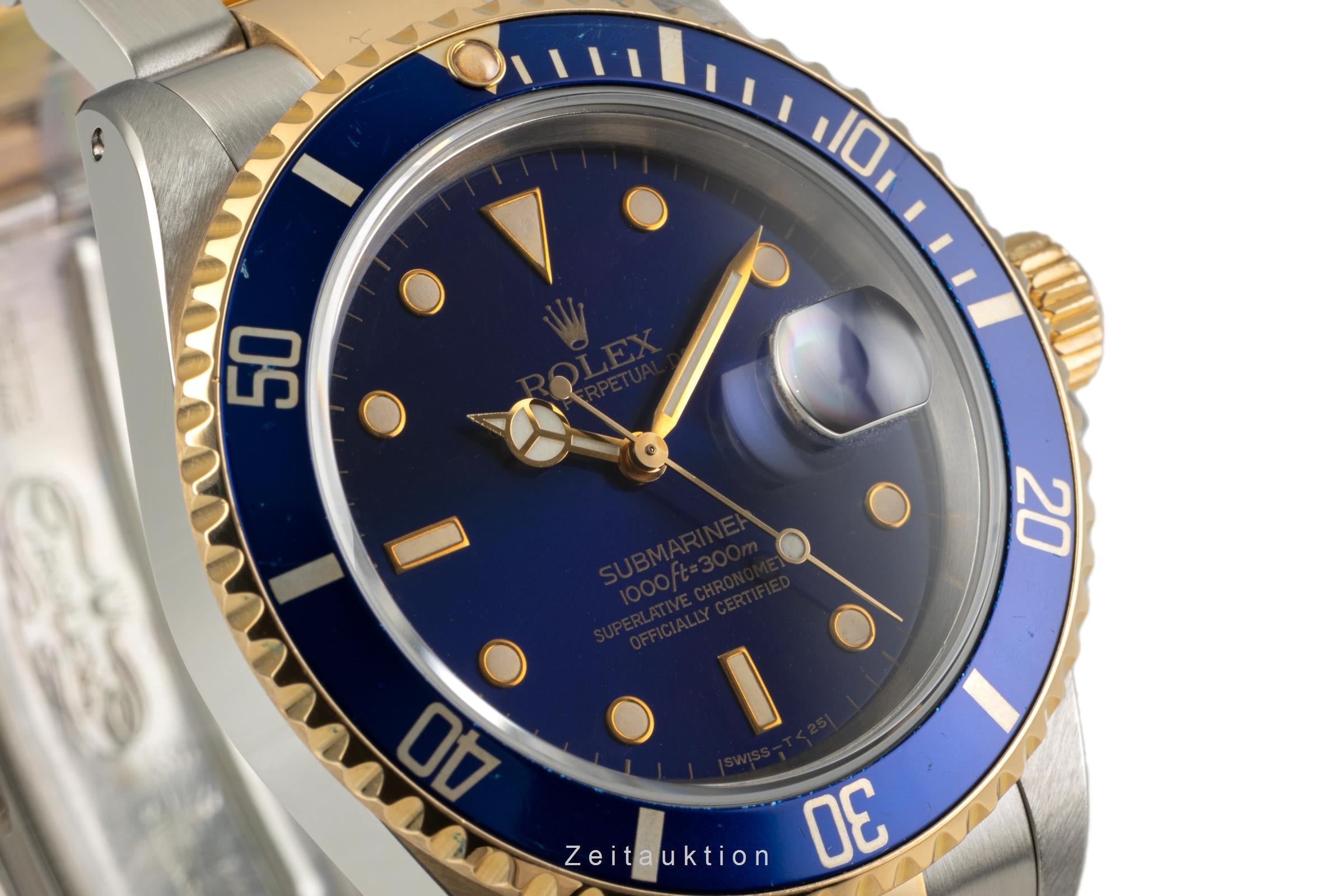 Rolex Submariner Date Stahl / Gold Automatik Oyster Perpetual 16613 VP: 15350 € [2303344]