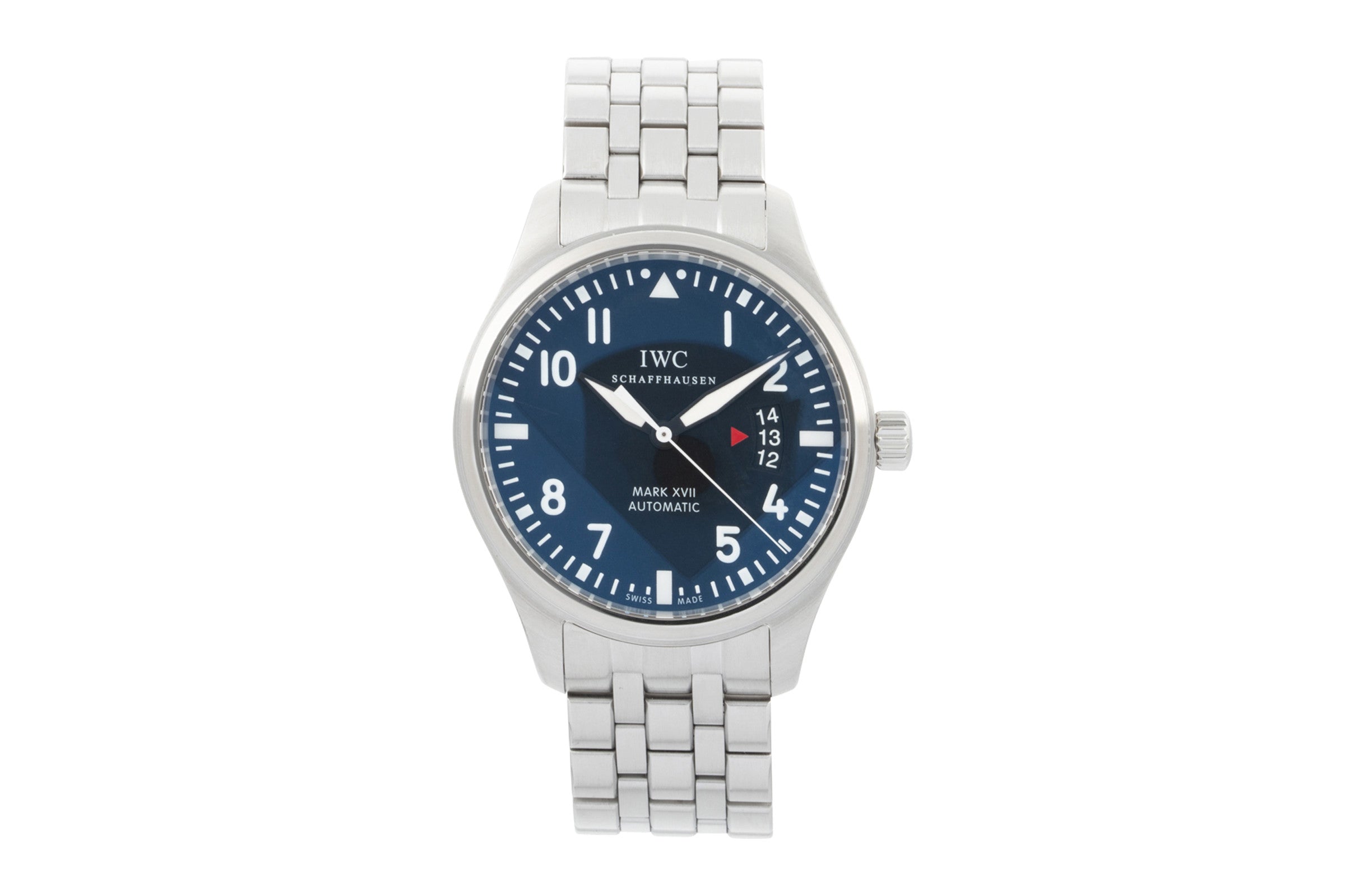 IWC Mark XVII acier automatique montre pour hommes IW326504 LP: 6700EUR  [2303382]