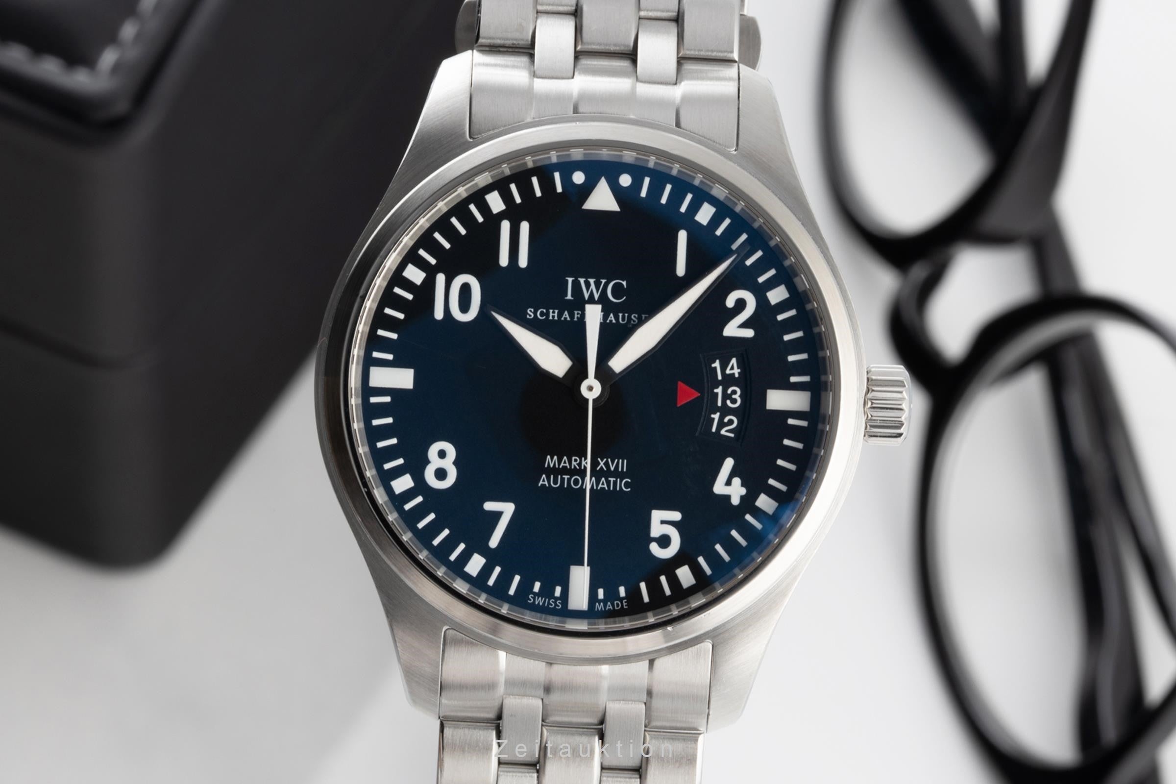 IWC Mark XVII acciaio automatismo orologio da uomo IW326504 LP: 6700EUR  [2303382]