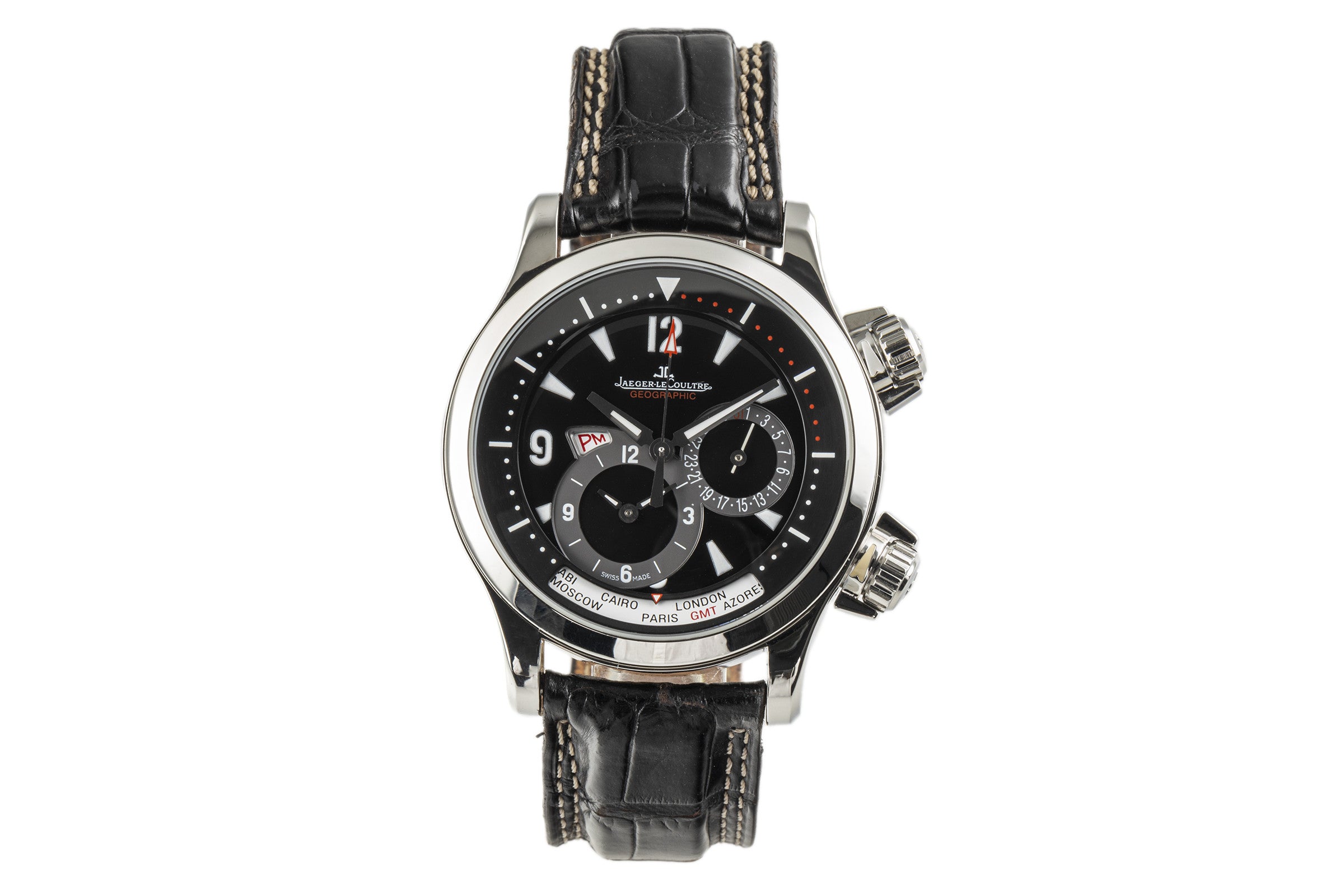 Jaeger-LeCoultre Master Compressor Geographic GMT Automatik Herrenuhr 146.8.83/1 [2303397]