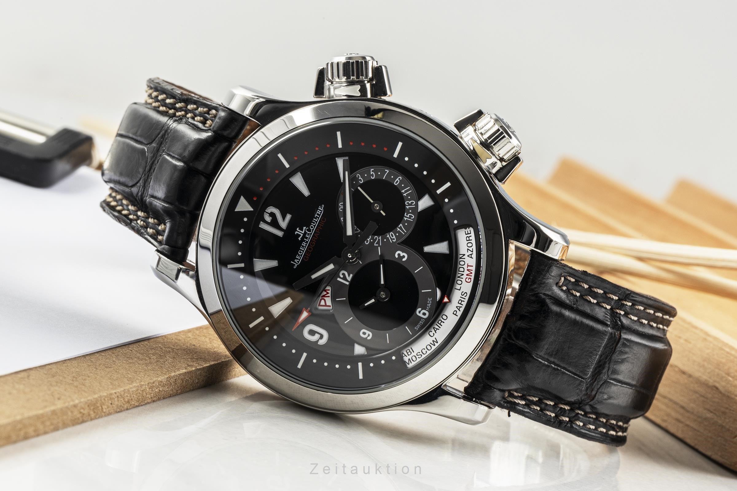 Jaeger-LeCoultre Master Compressor Geographic GMT Automatik Herrenuhr 146.8.83/1 [2303397]