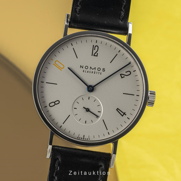 Nomos Glashütte Tangente DIS Sonderedition Ten Edelstahl Herrenuhr Limitiert [2303406]