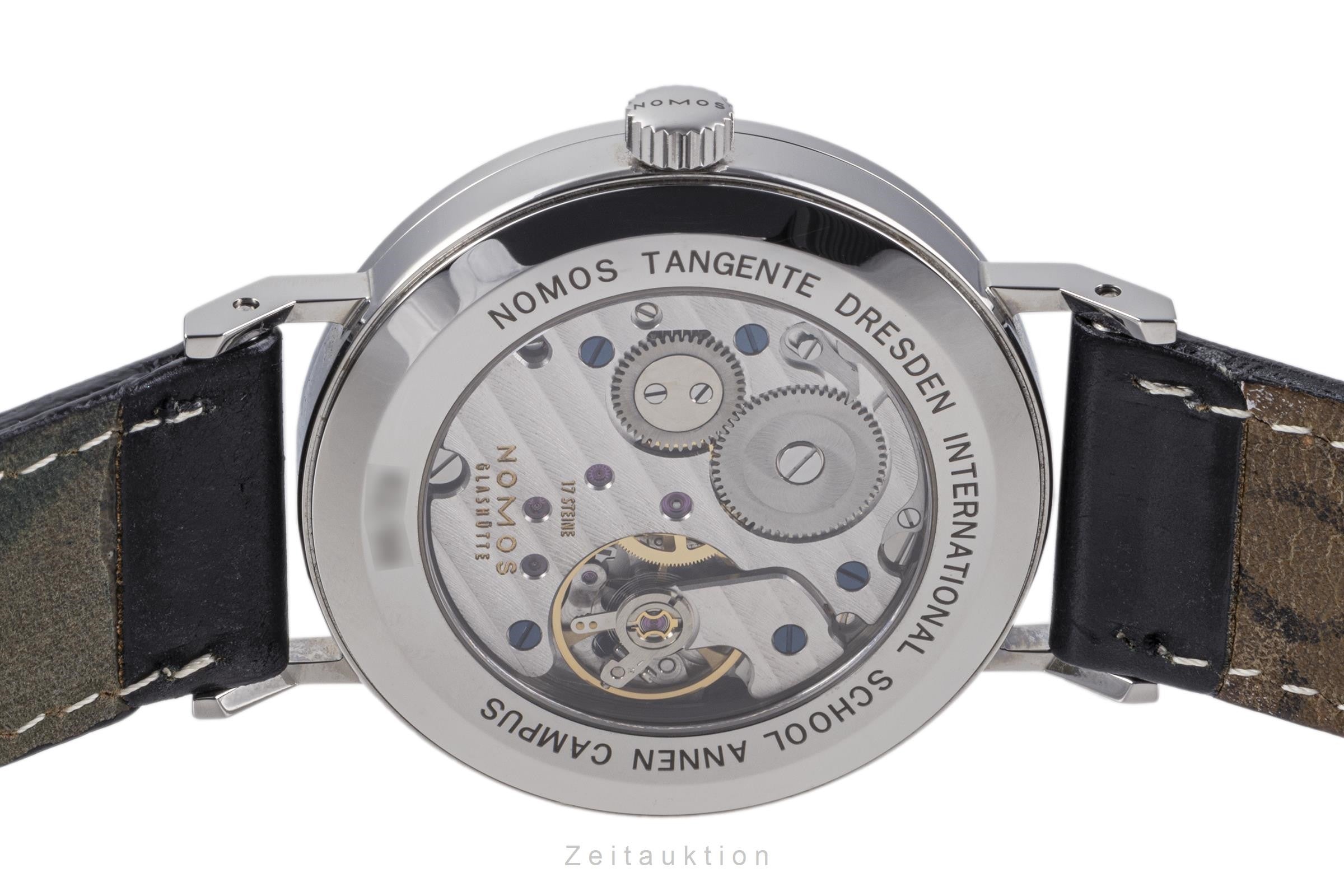 Nomos Glashütte Tangente DIS Sonderedition Ten Edelstahl Herrenuhr Limitiert [2303406]