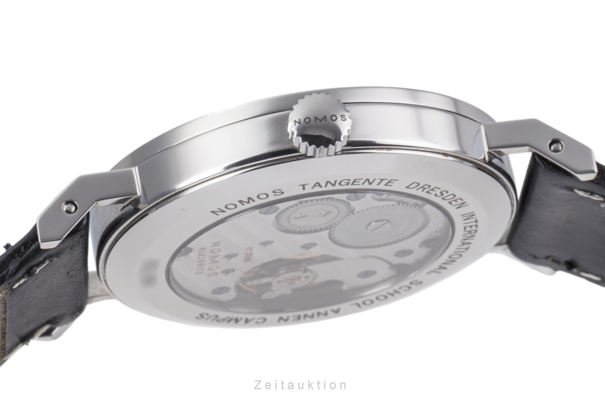 Nomos Glashütte Tangente DIS Sonderedition Ten Edelstahl Herrenuhr Limitiert [2303406]