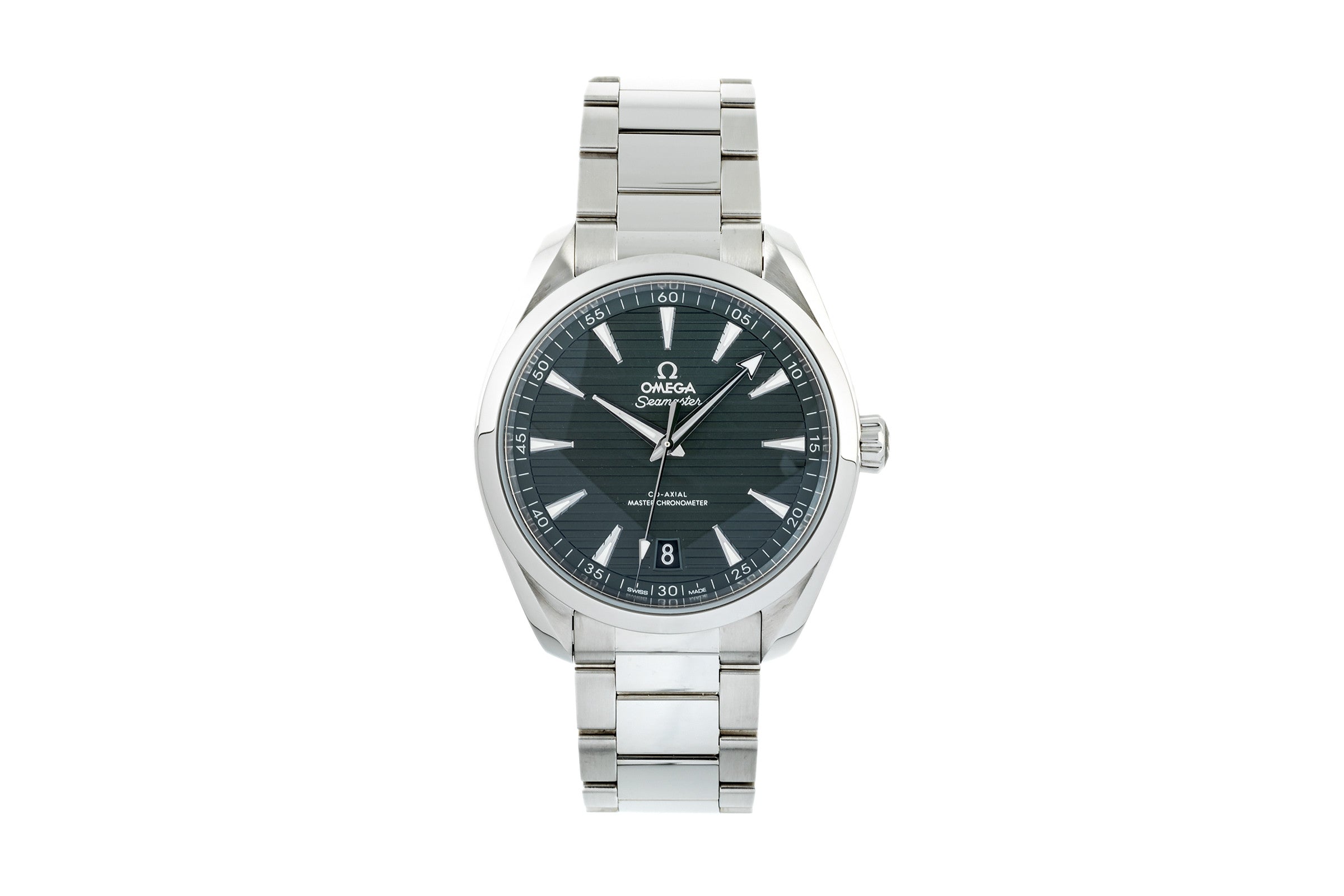 Omega Seamaster steel automatic men's watch 220.10.41.21.10.001 LP: 6800EUR  [2303408]