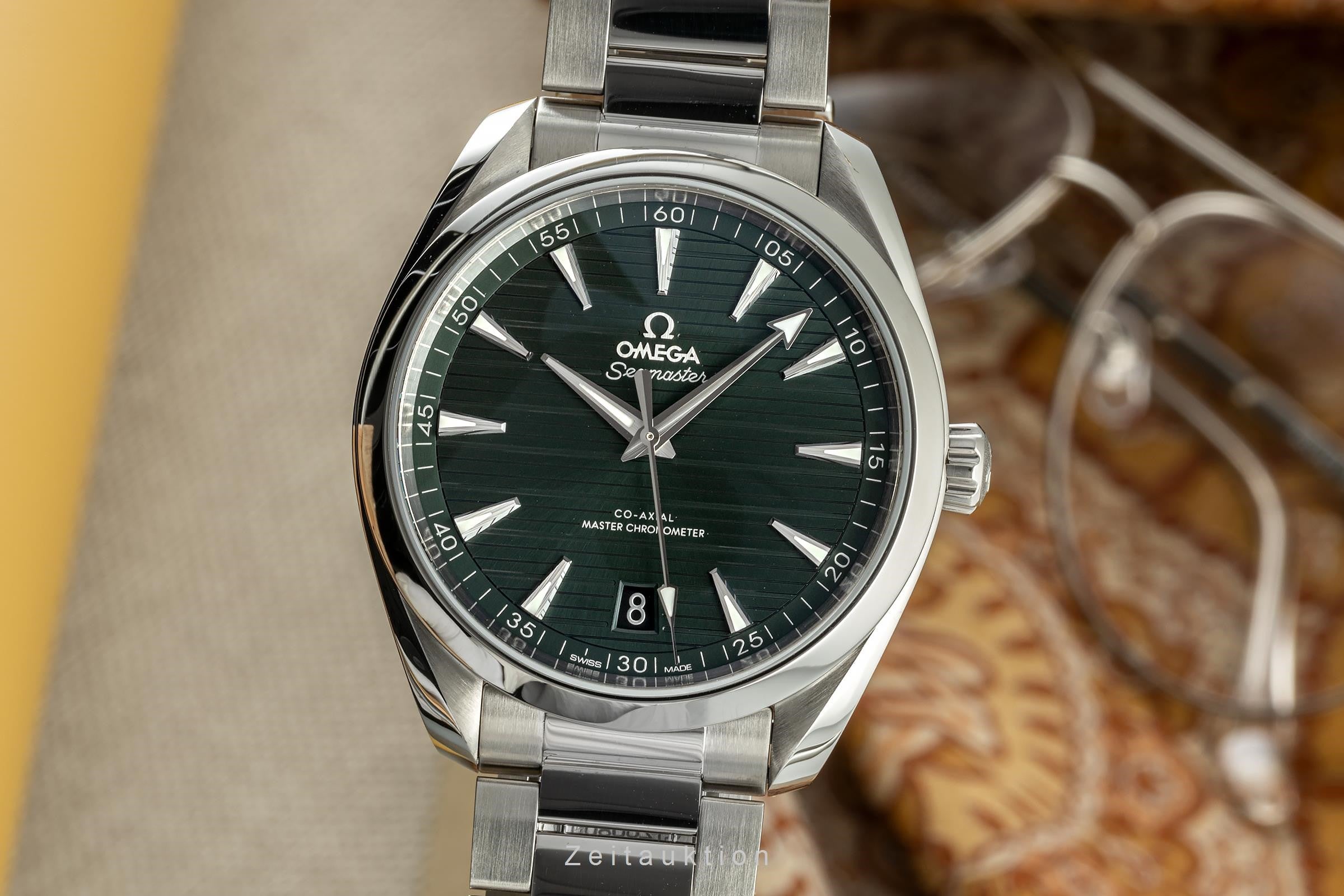 Omega Seamaster steel automatic men's watch 220.10.41.21.10.001 LP: 6800EUR  [2303408]