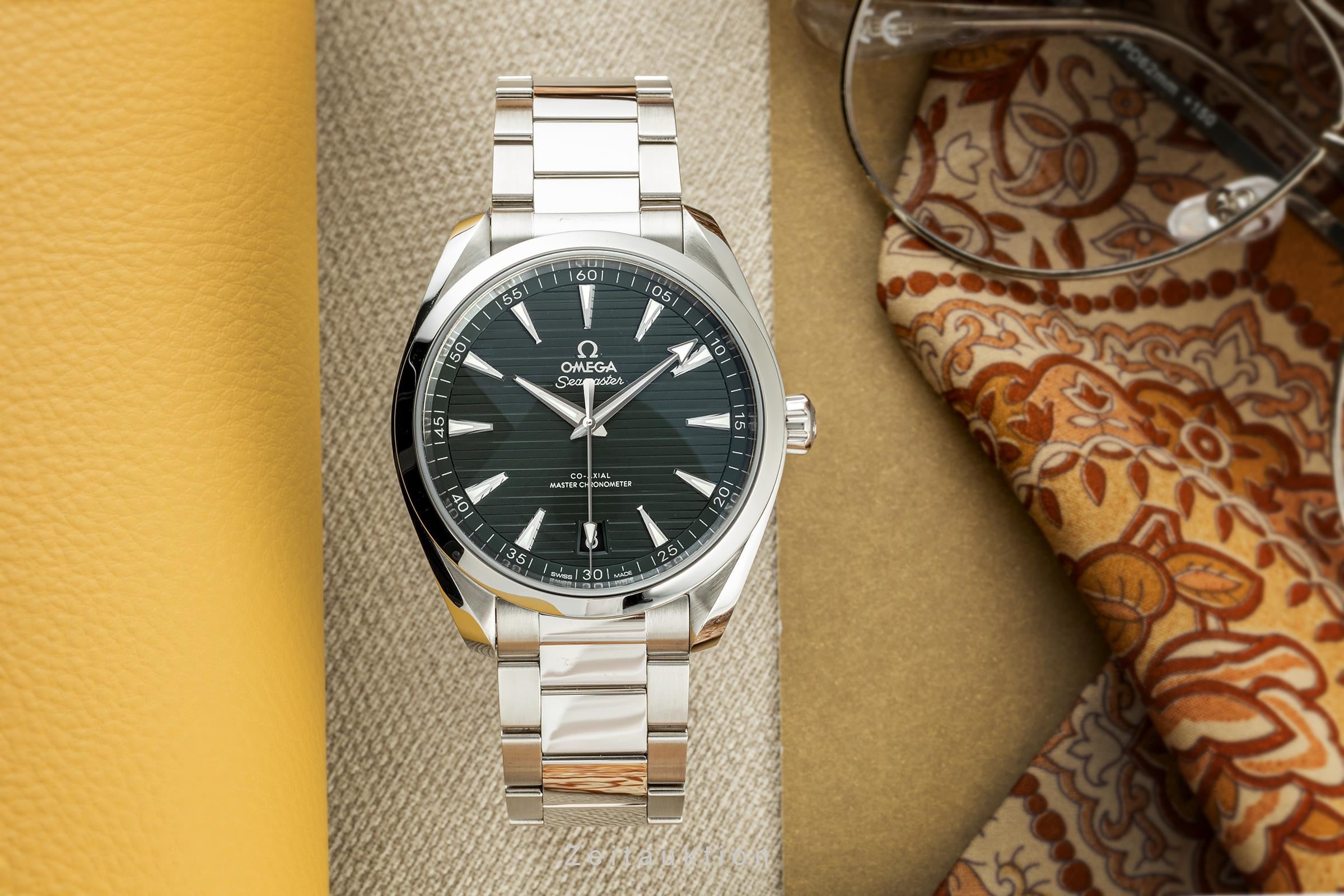 Omega Seamaster steel automatic men's watch 220.10.41.21.10.001 LP: 6800EUR  [2303408]