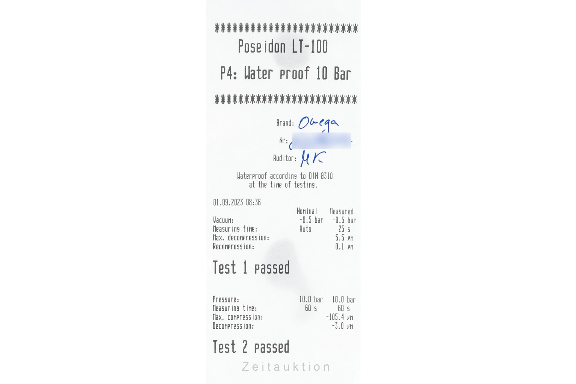 Omega Seamaster steel automatic men's watch 220.10.41.21.10.001 LP: 6800EUR  [2303408]