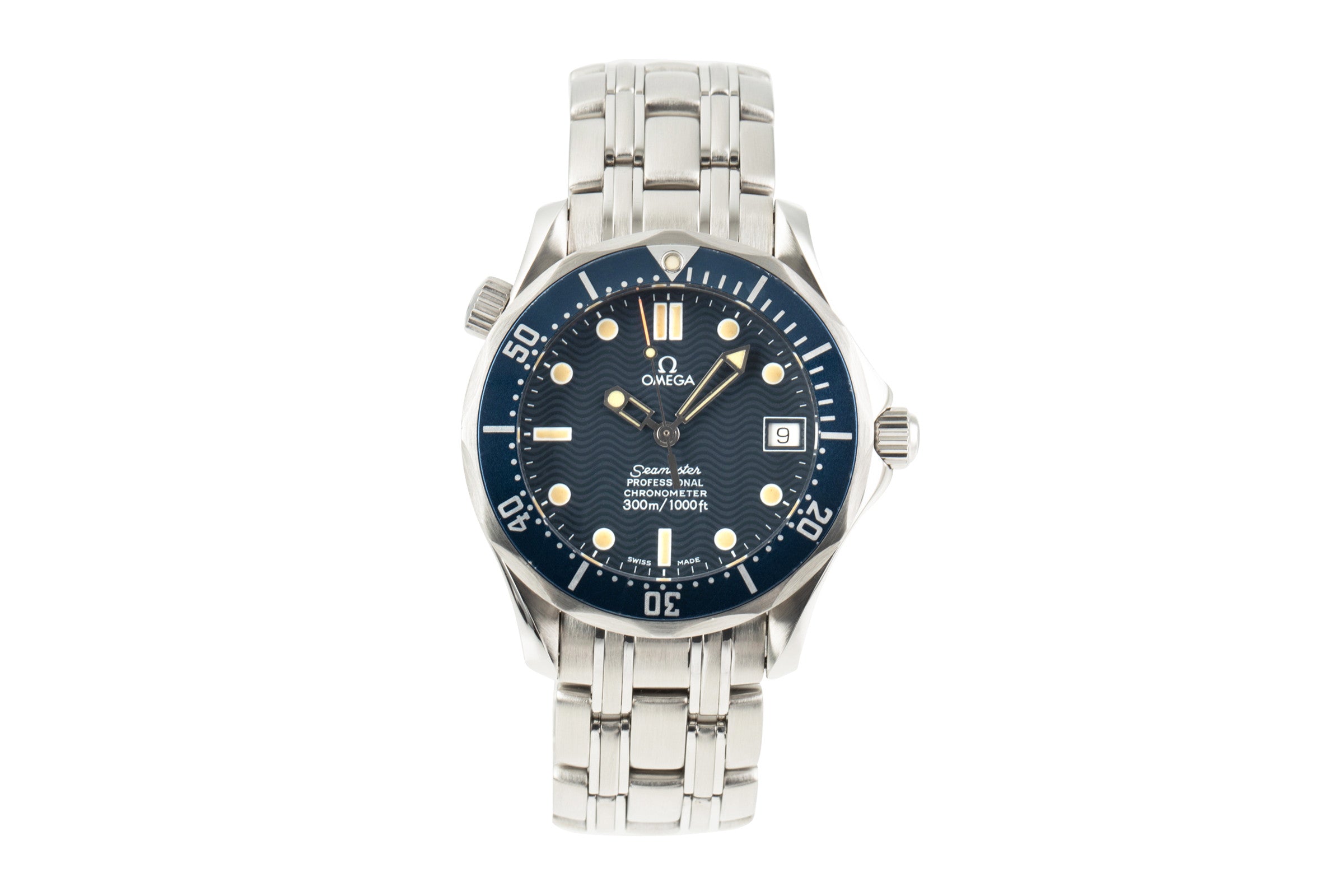 Omega Seamaster acier automatique montre pour hommes 2551.80.00, 168.1502, 368.1502  [2303416]