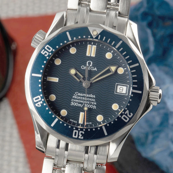 Omega Seamaster acier automatique montre pour hommes 2551.80.00, 168.1502, 368.1502  [2303416]