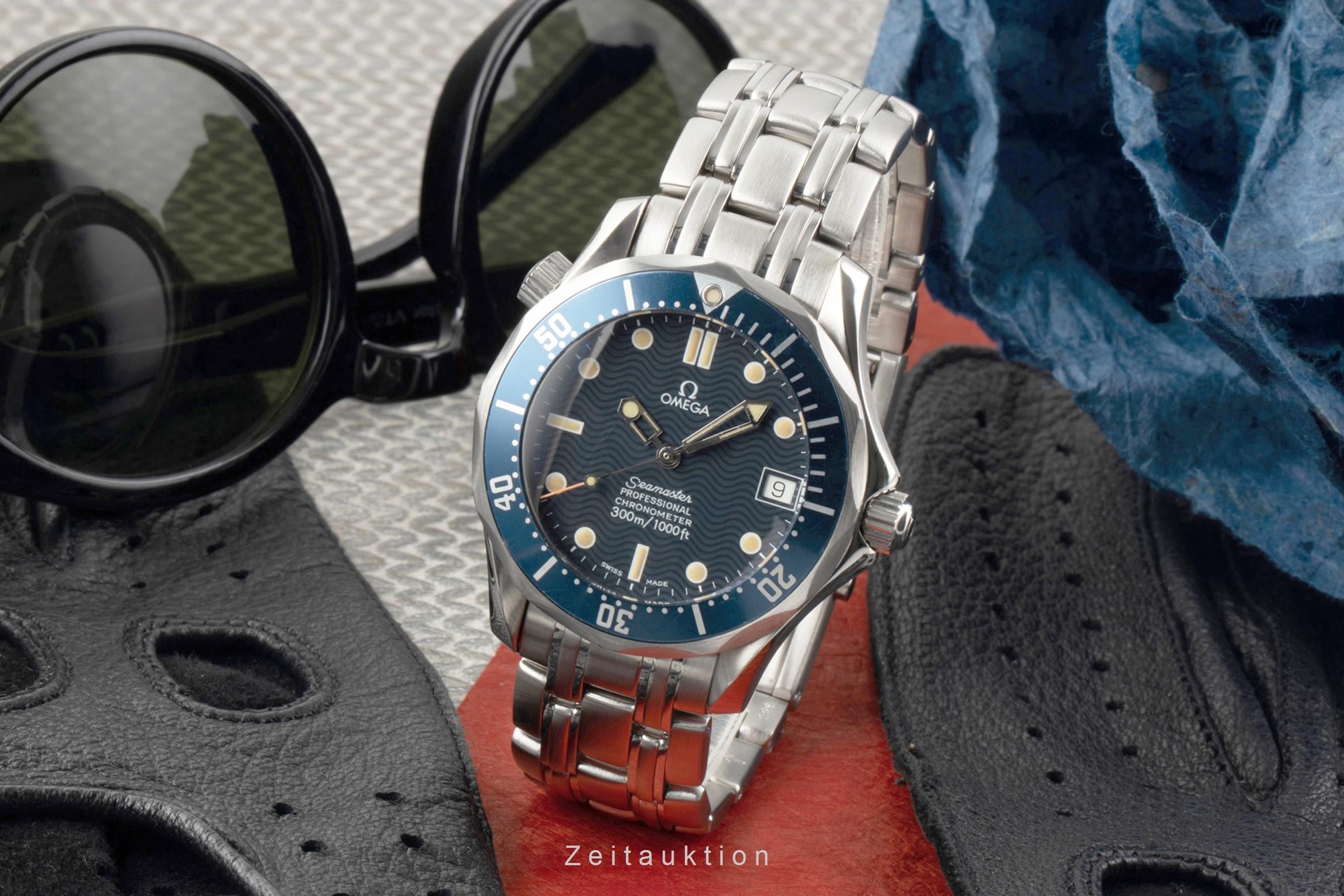 Omega Seamaster acier automatique montre pour hommes 2551.80.00, 168.1502, 368.1502  [2303416]