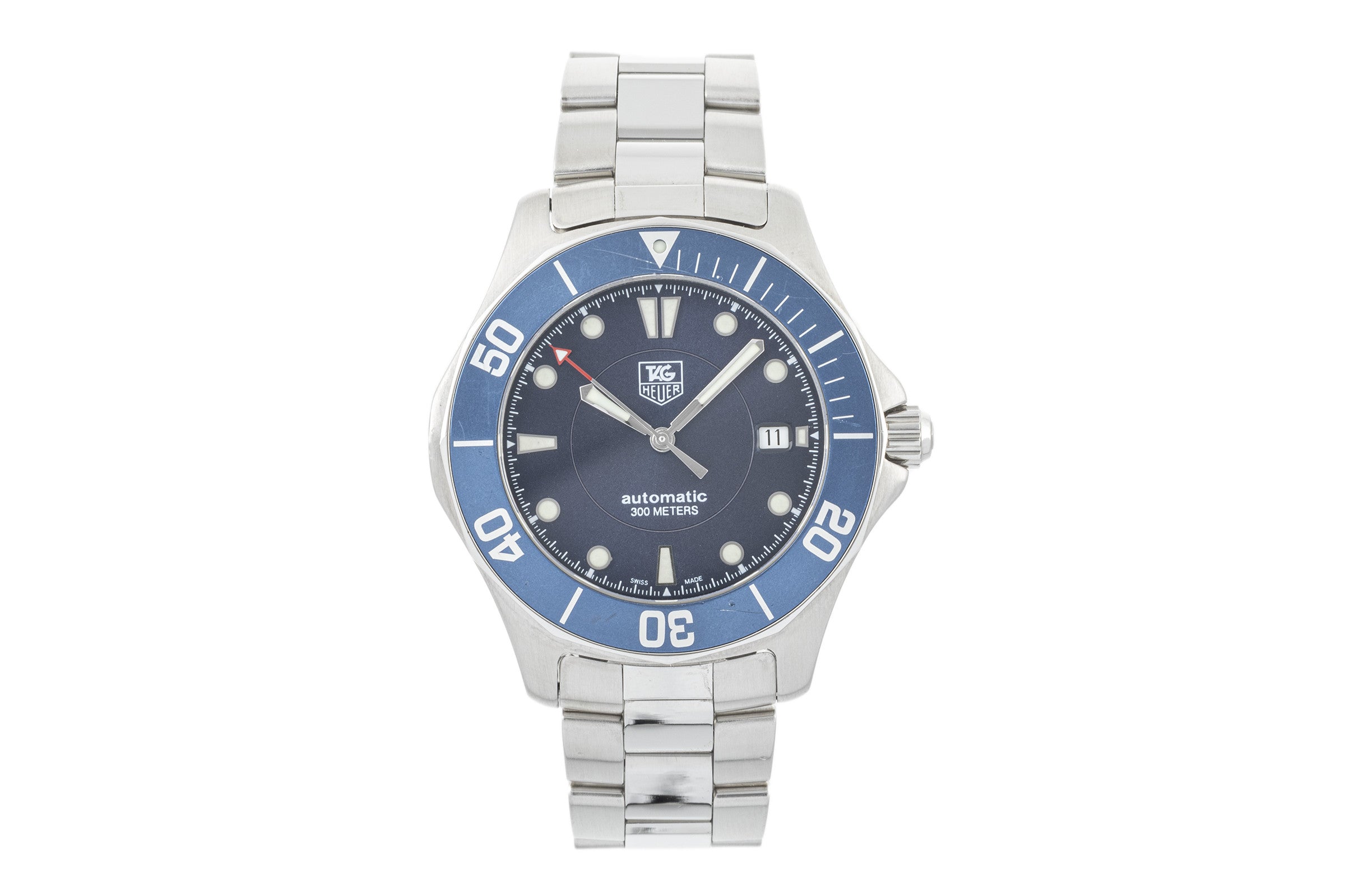 Tag Heuer Aquaracer steel automatic men's watch WAB2011  [2303443]