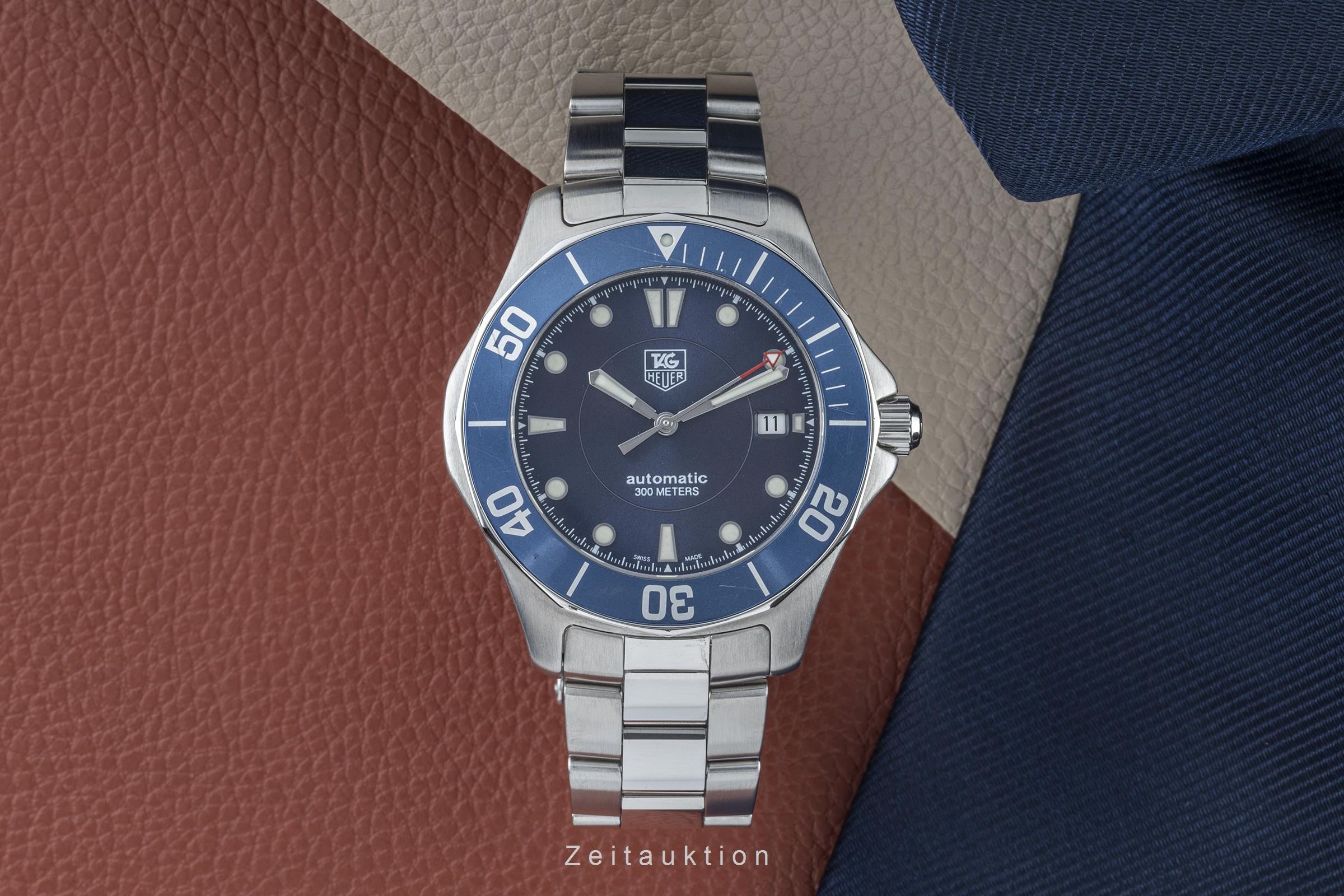 Tag Heuer Aquaracer steel automatic men's watch WAB2011  [2303443]