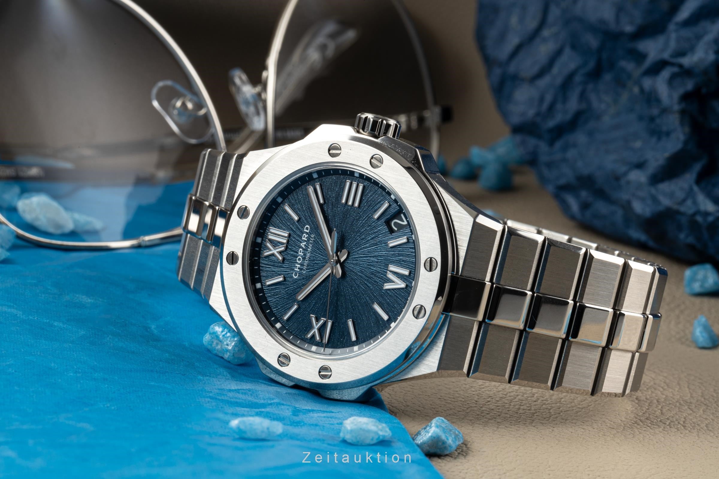 Chopard Alpine Eagle steel automatic men's watch 298600-3001 LP: 15300EUR  [2303449]