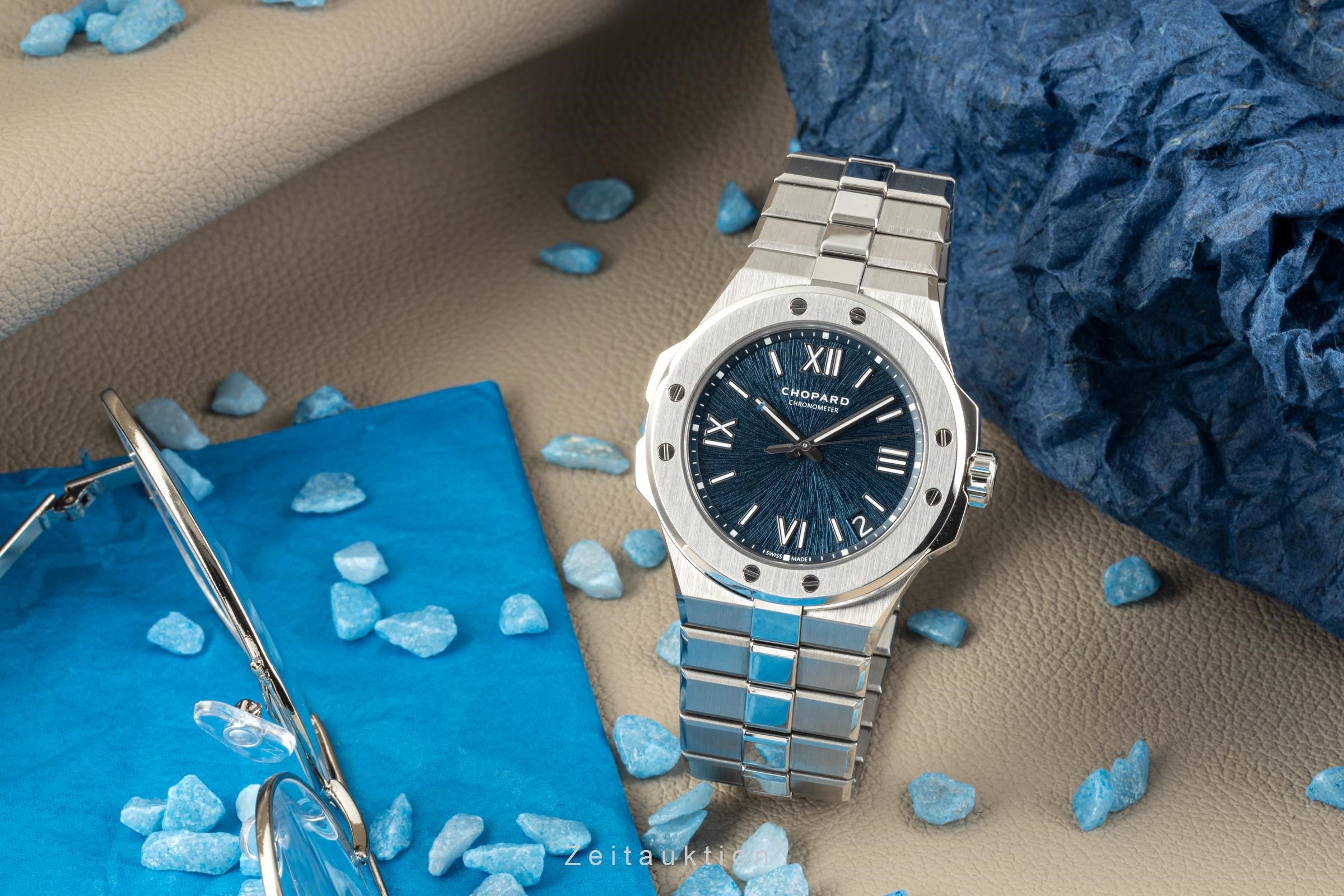 Chopard Alpine Eagle steel automatic men's watch 298600-3001 LP: 15300EUR  [2303449]