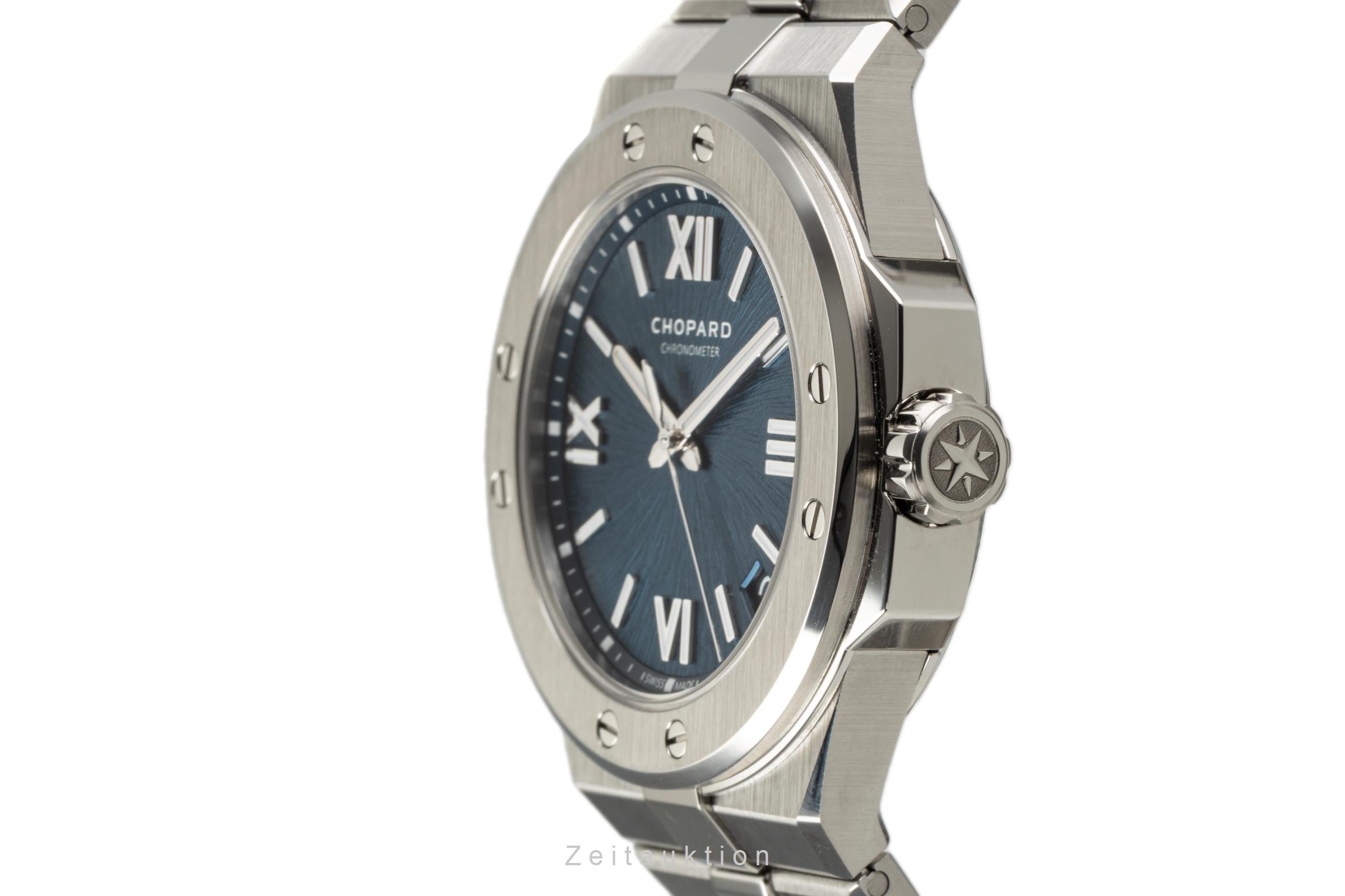 Chopard Alpine Eagle steel automatic men's watch 298600-3001 LP: 15300EUR  [2303449]