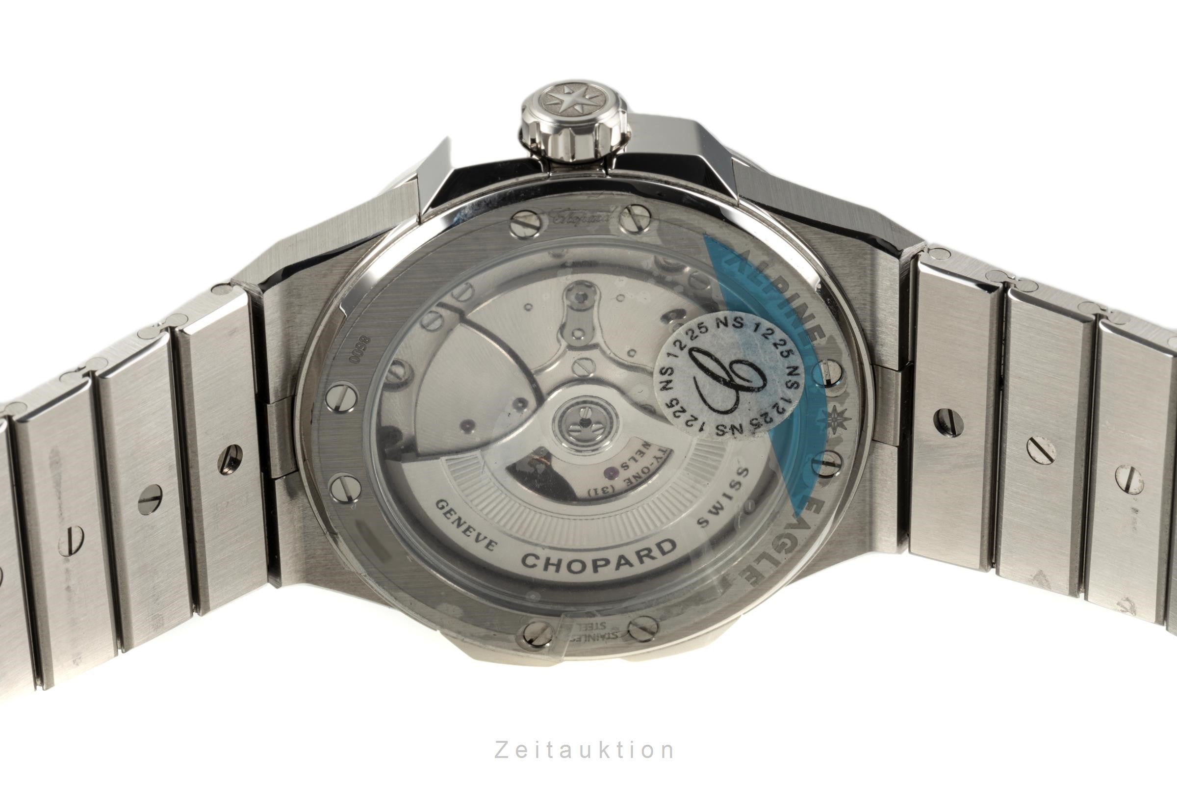 Chopard Alpine Eagle steel automatic men's watch 298600-3001 LP: 15300EUR  [2303449]