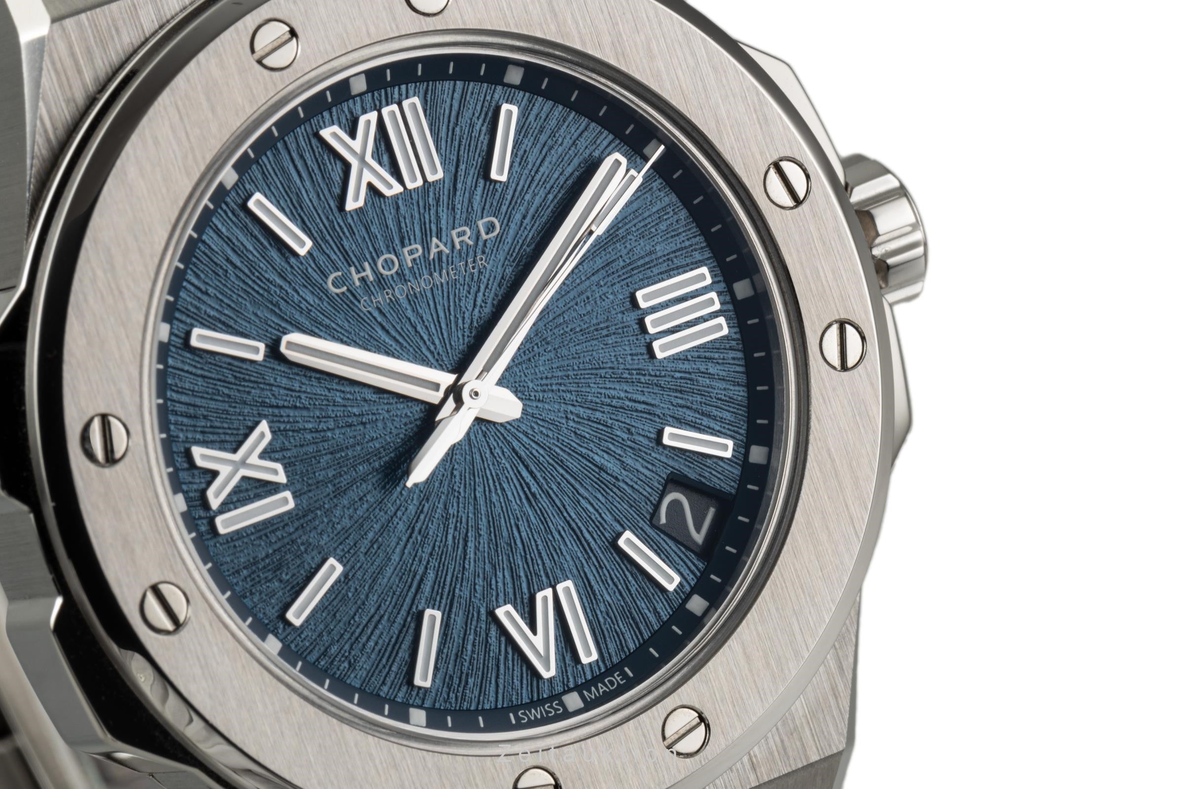 Chopard Alpine Eagle steel automatic men's watch 298600-3001 LP: 15300EUR  [2303449]