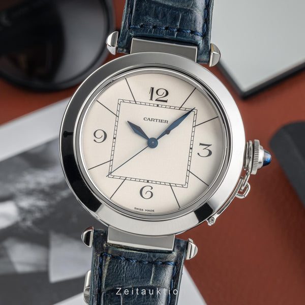 Cartier Pasha steel automatic men's watch 2730, W3107255 LP: 7350EUR  [2303450]