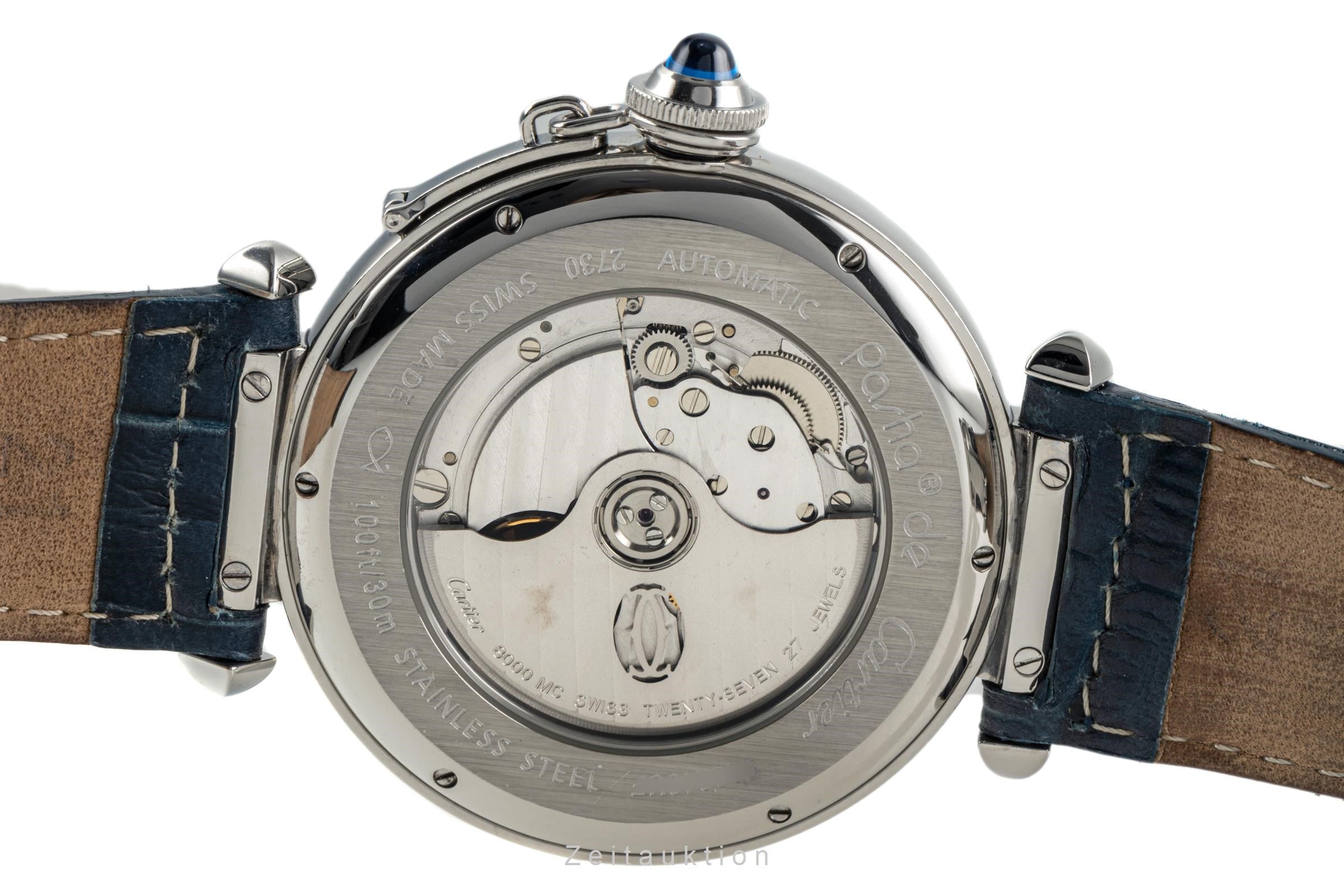 Cartier Pasha steel automatic men's watch 2730, W3107255 LP: 7350EUR  [2303450]