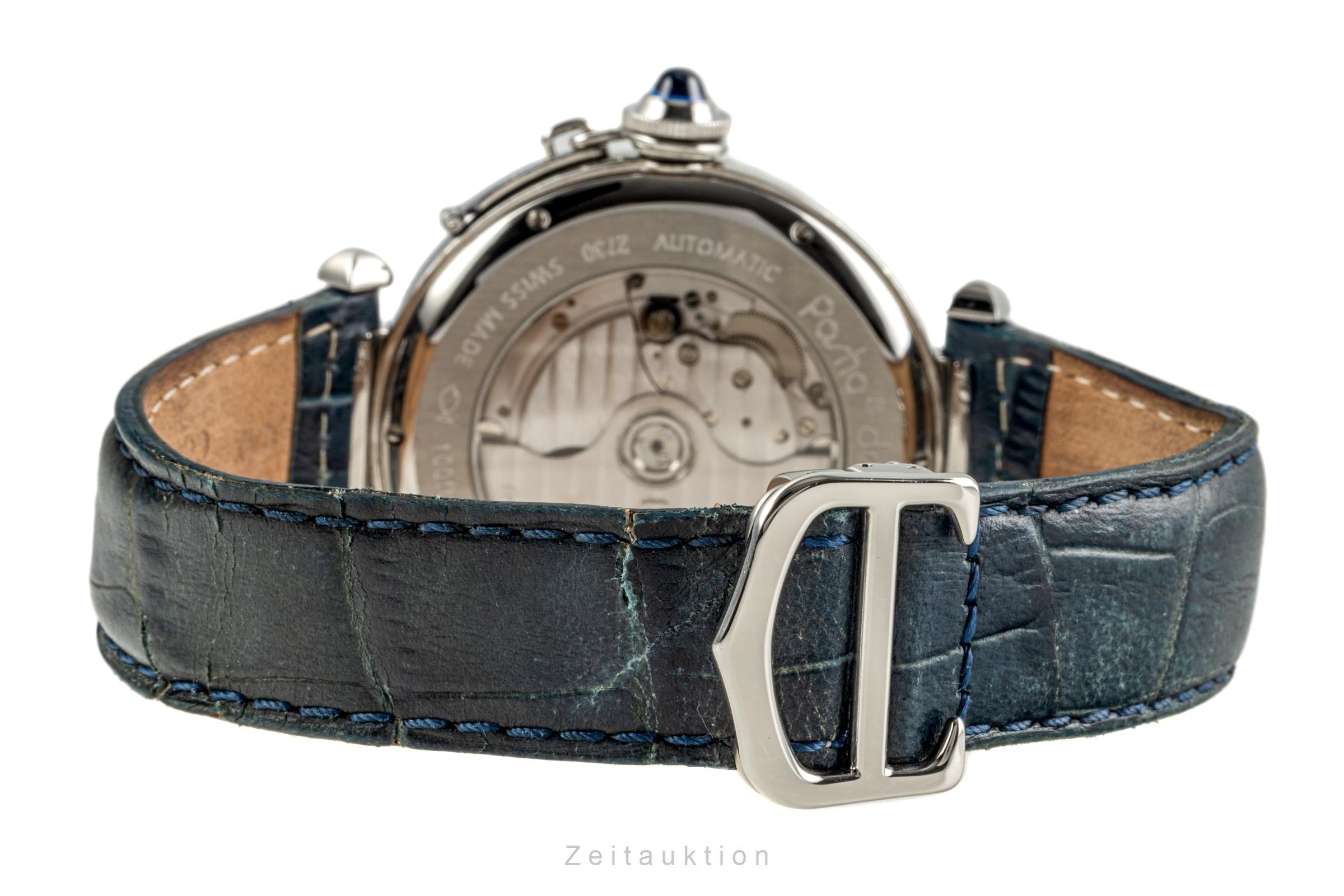 Cartier Pasha steel automatic men's watch 2730, W3107255 LP: 7350EUR  [2303450]